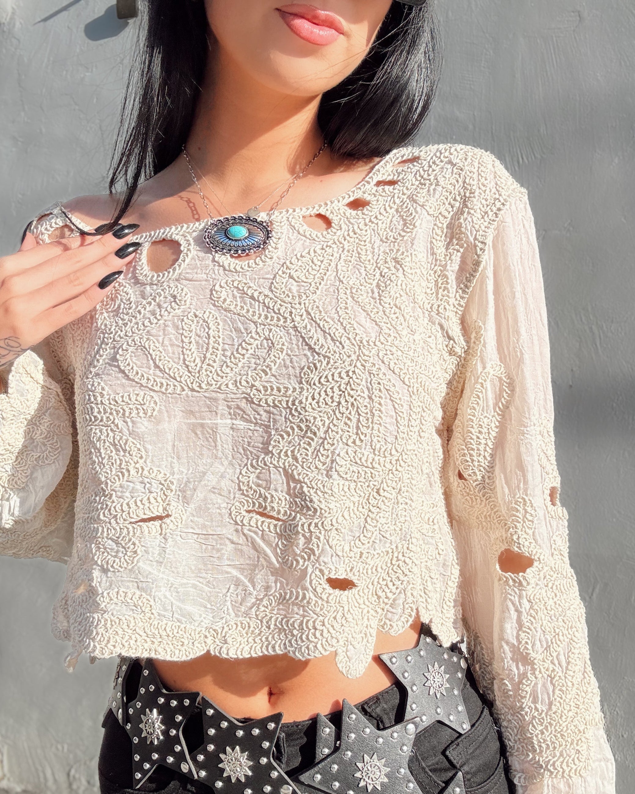Crochet Bell Sleeve