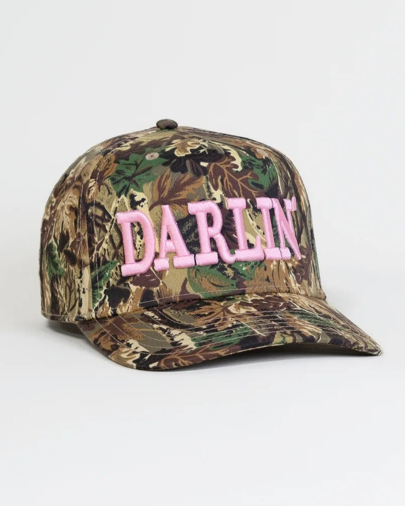 DARLIN' Snapback - Heritage Camo Pink