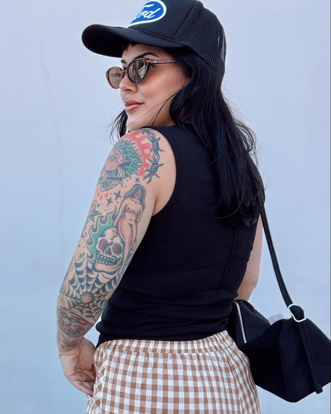 Classic Ribbed Tank - Black