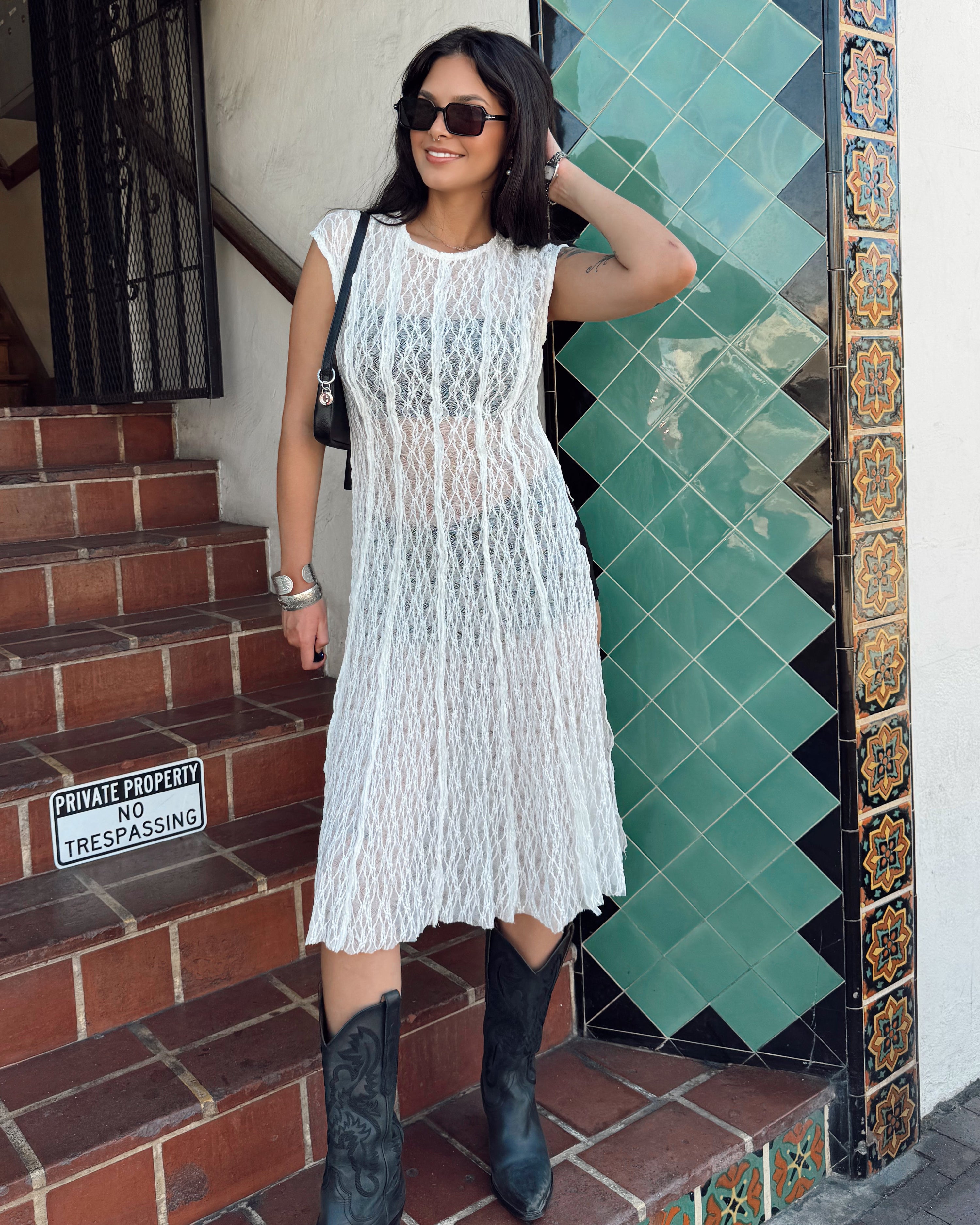 Lace Midi Dress