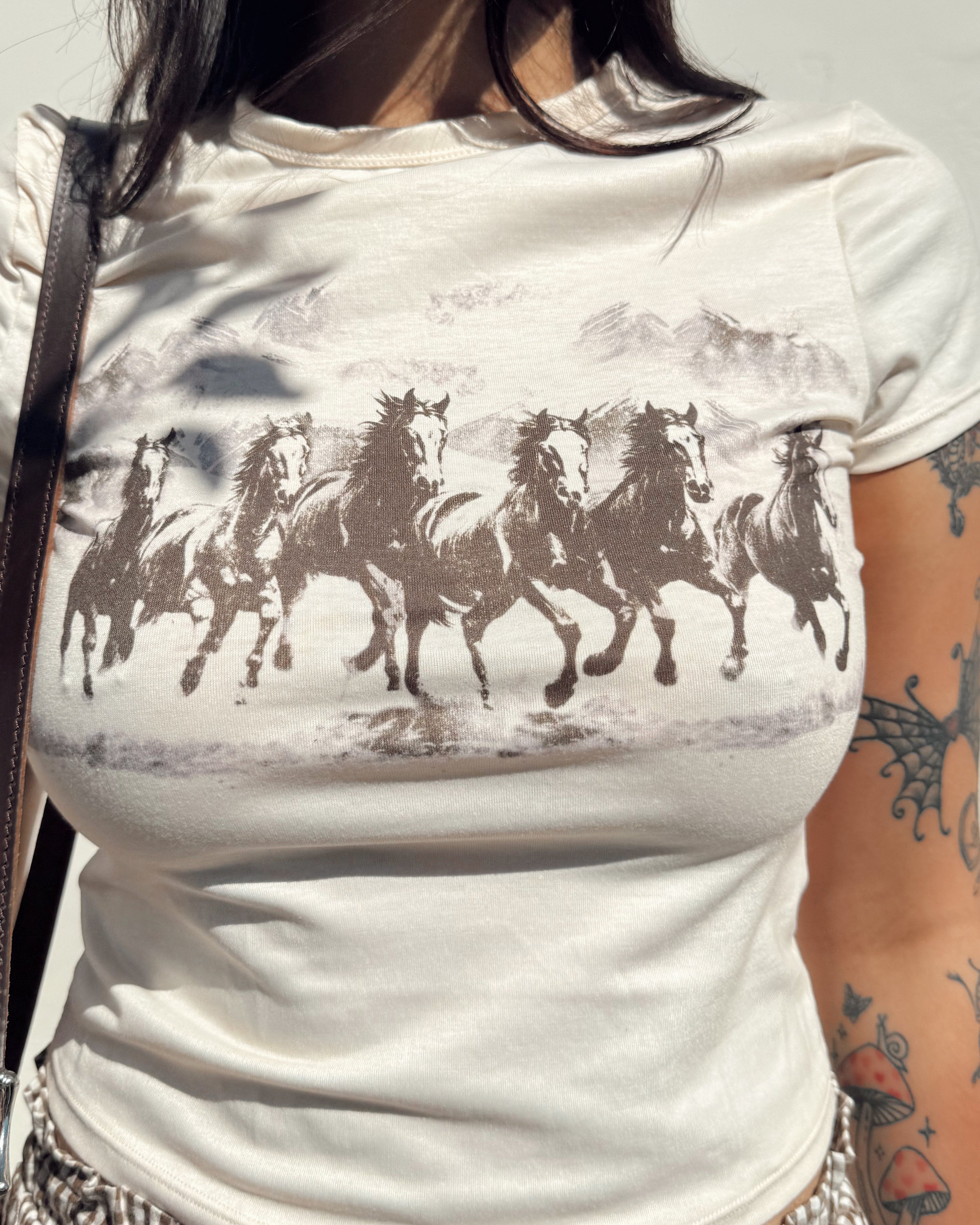 Wild Horses Baby Tee