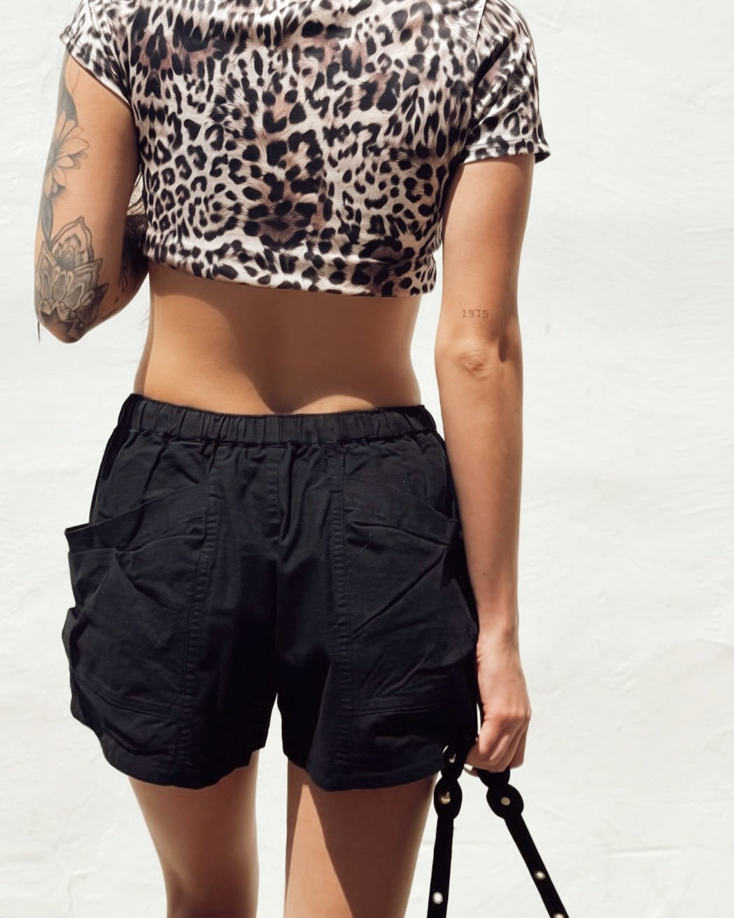 Utility Pocket Shorts - Black