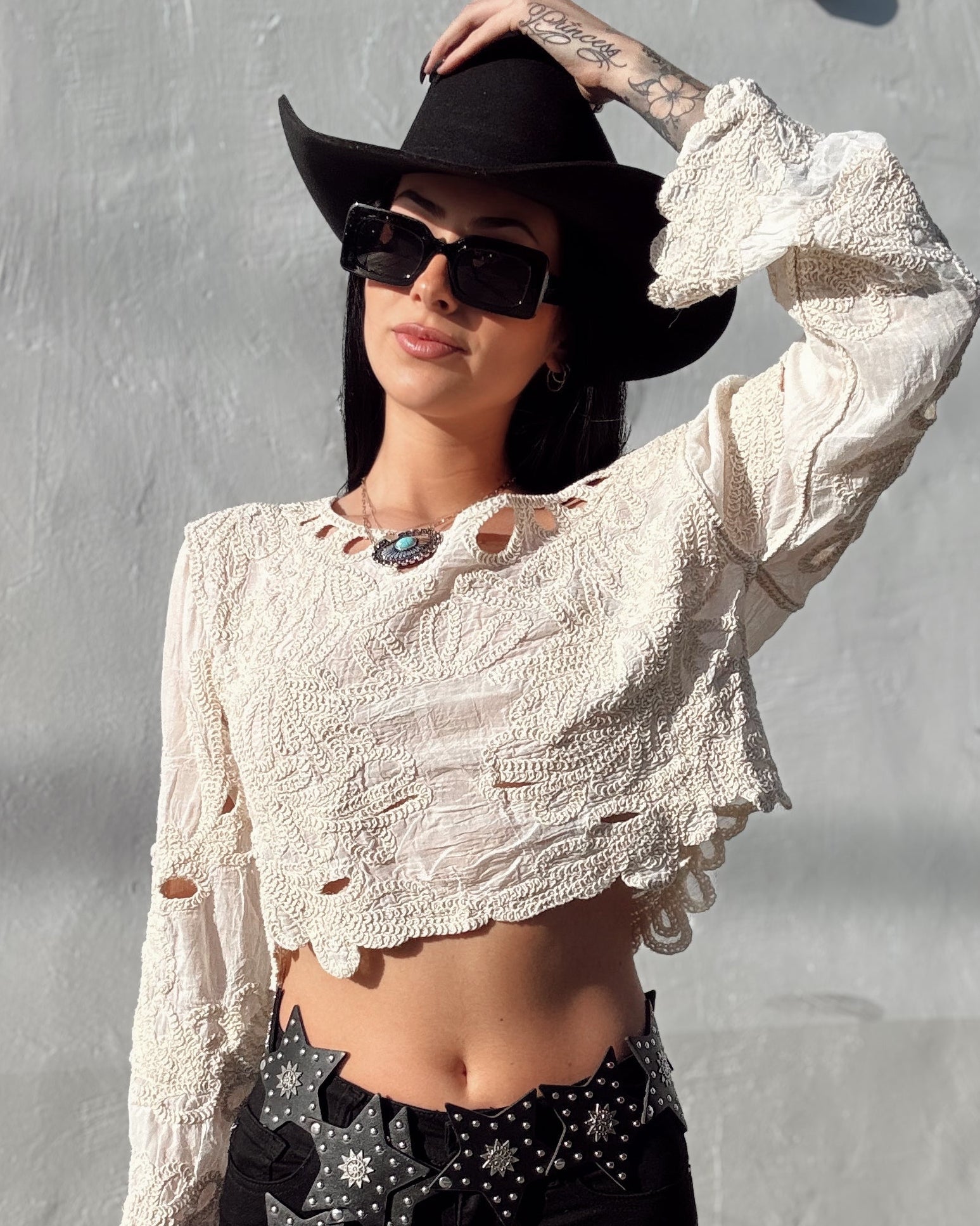 Crochet Bell Sleeve