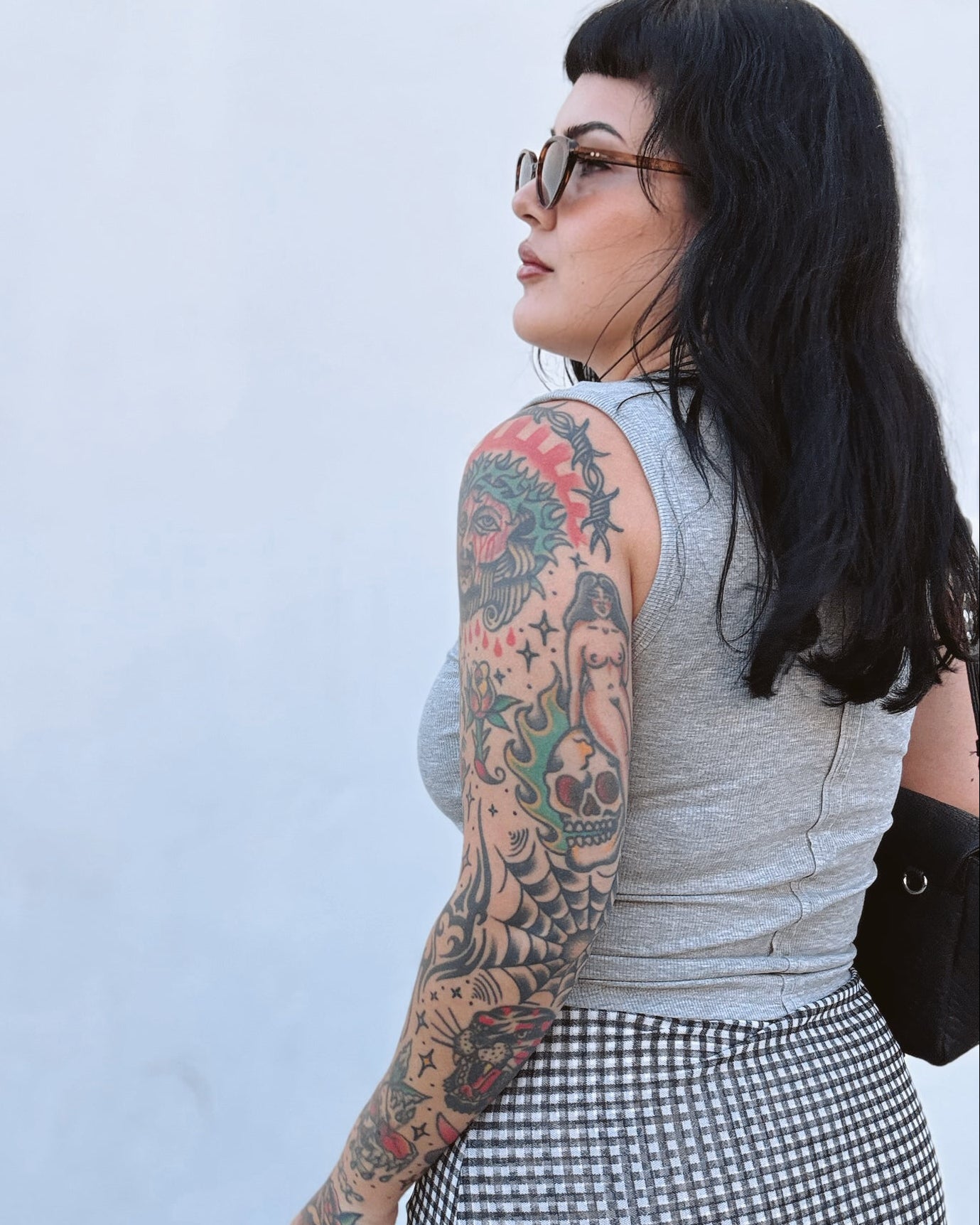 Classic Ribbed Tank - Heather