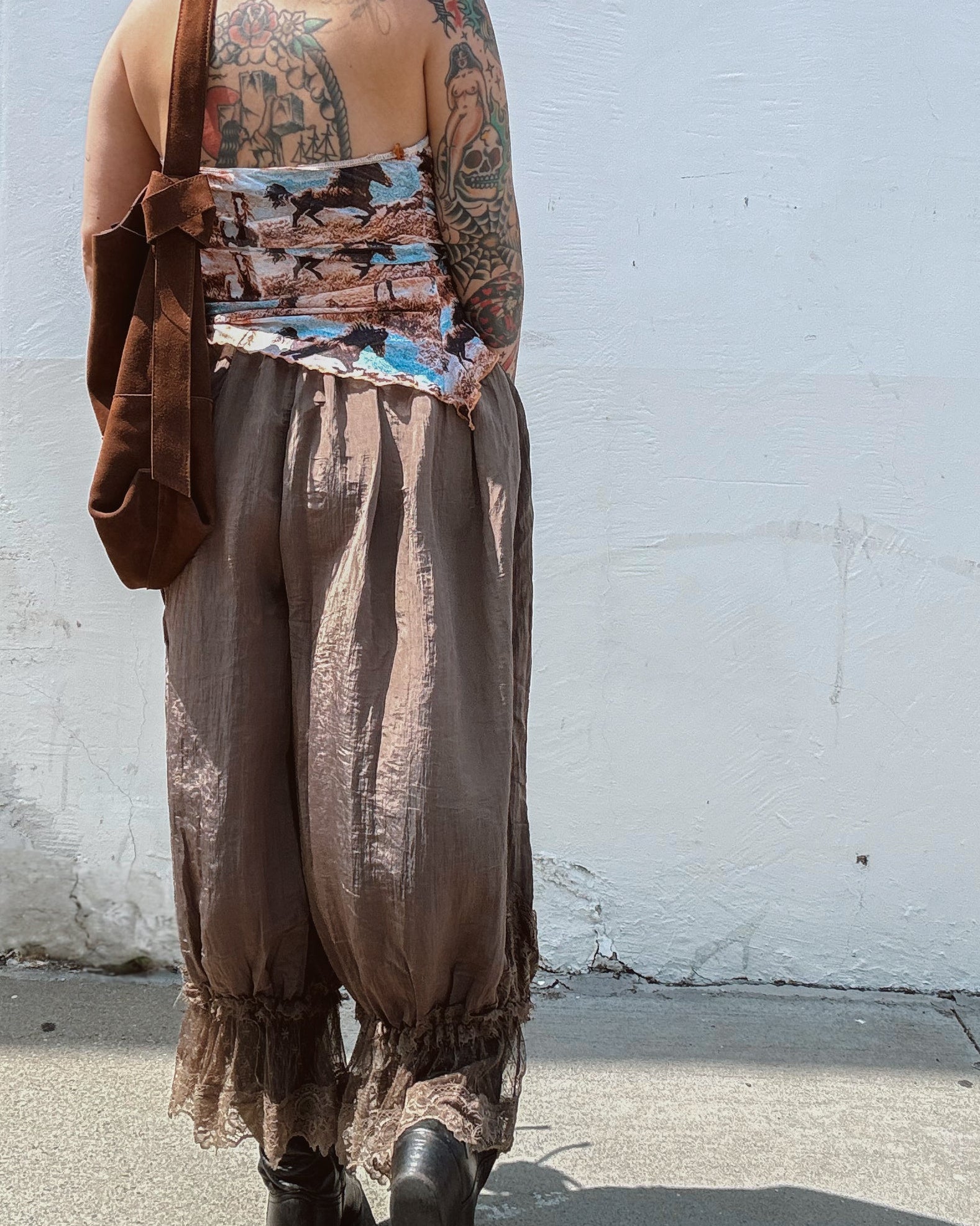 Bloomer Pants - Coffee