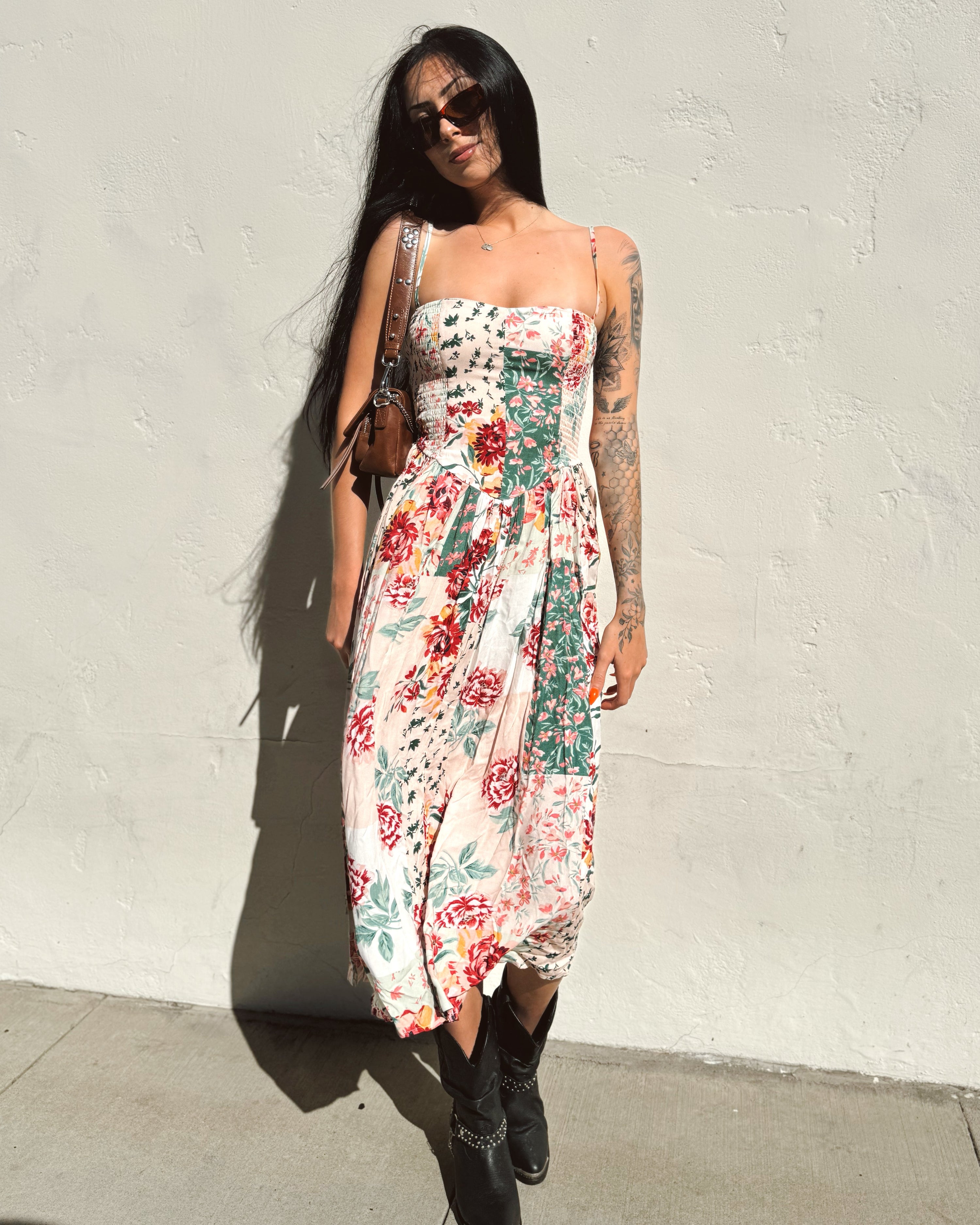 Flower Garden Maxi Dress