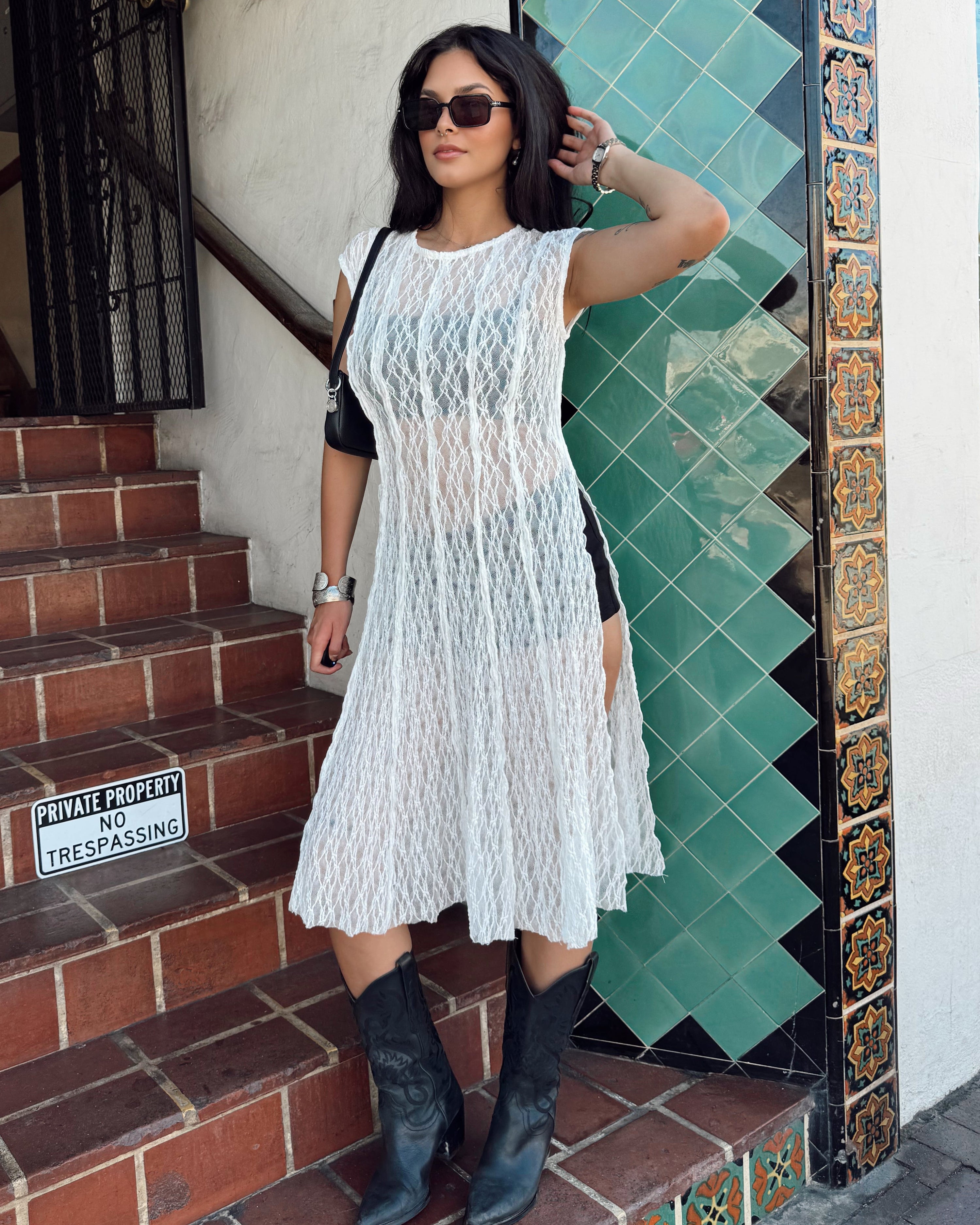 Lace Midi Dress