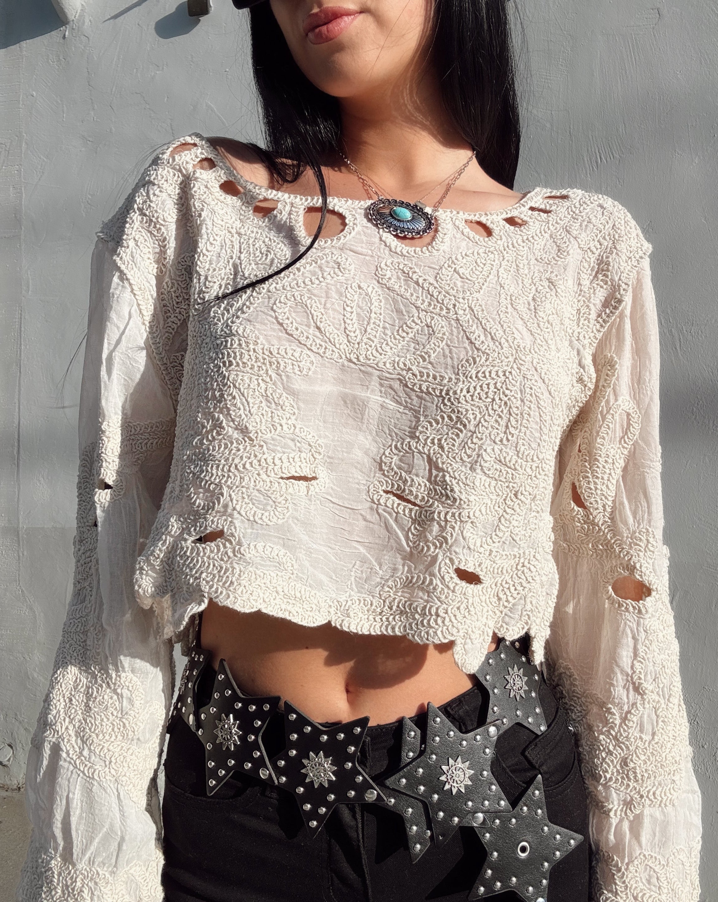 Crochet Bell Sleeve