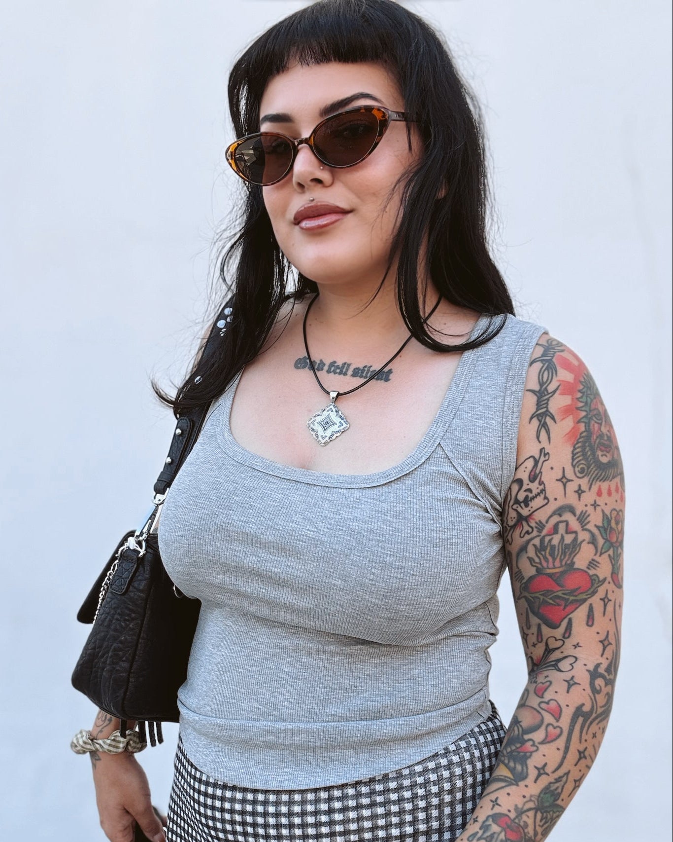 Classic Ribbed Tank - Heather