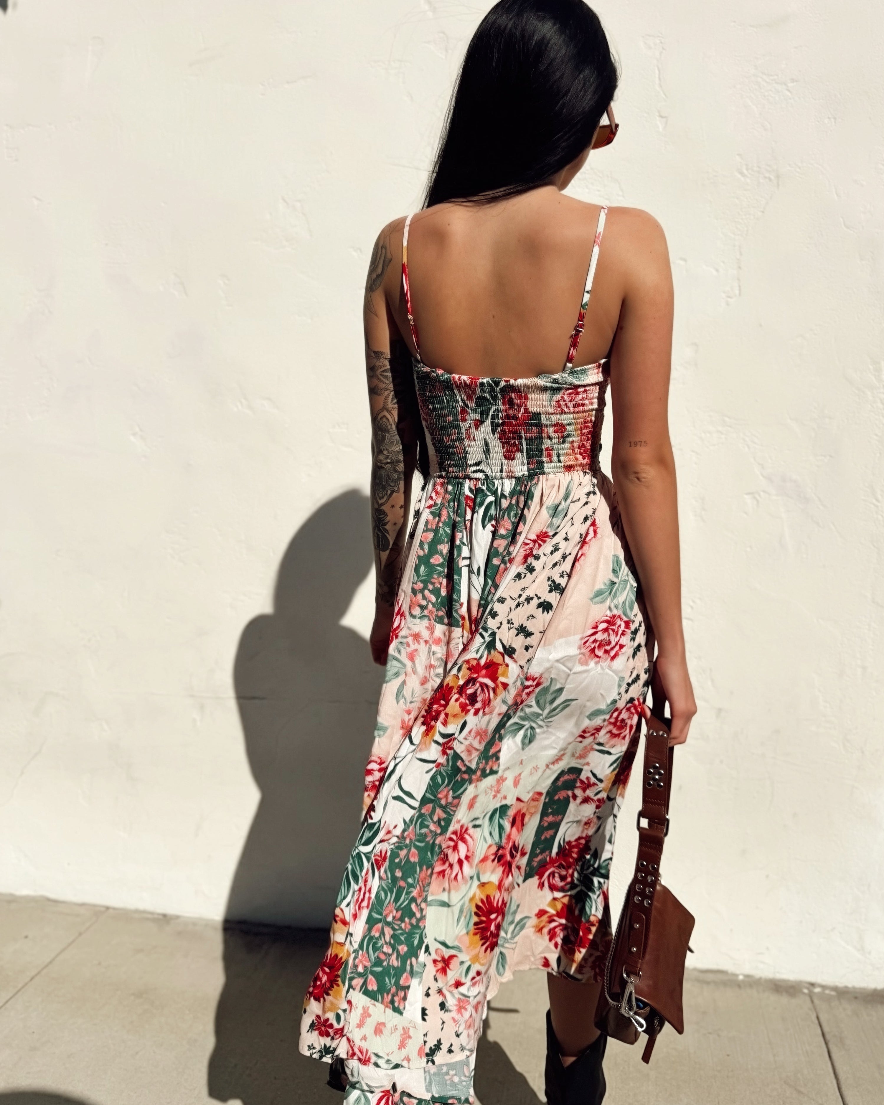 Flower Garden Maxi Dress