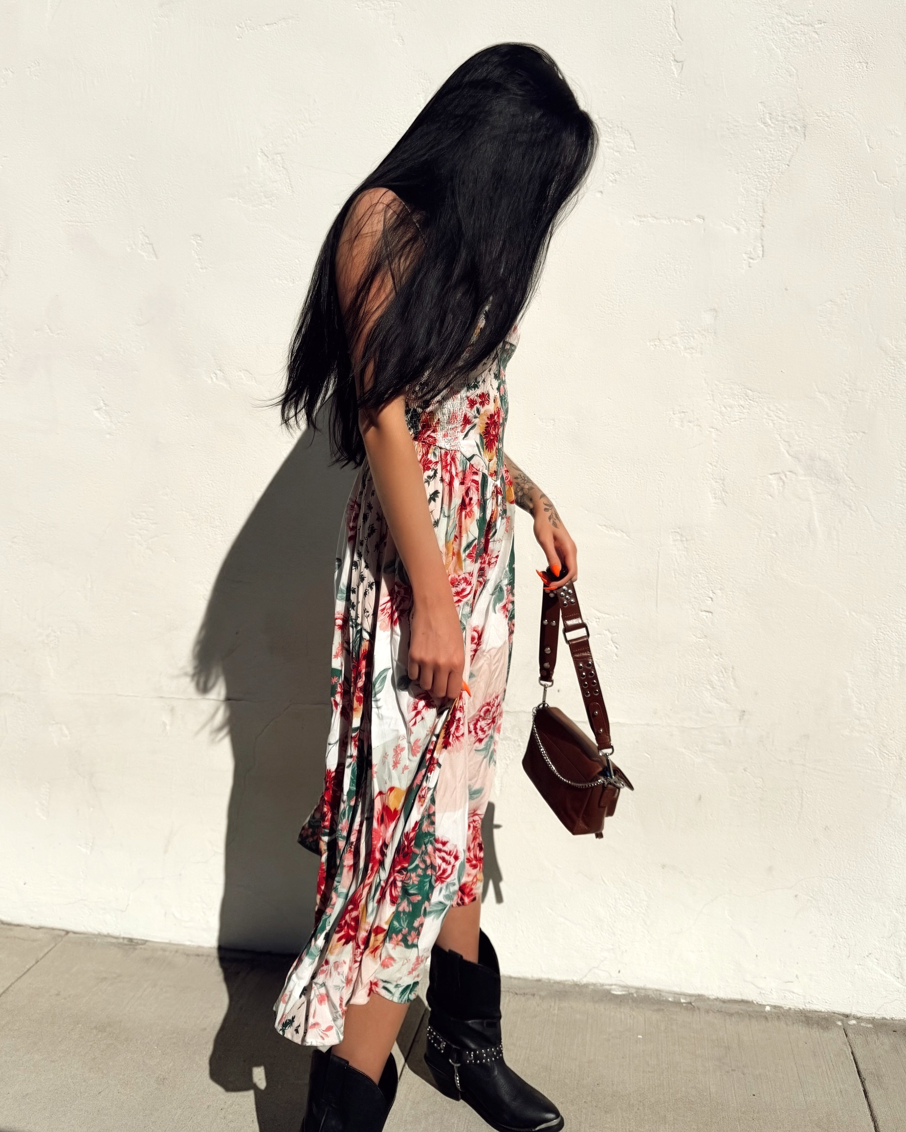 Flower Garden Maxi Dress