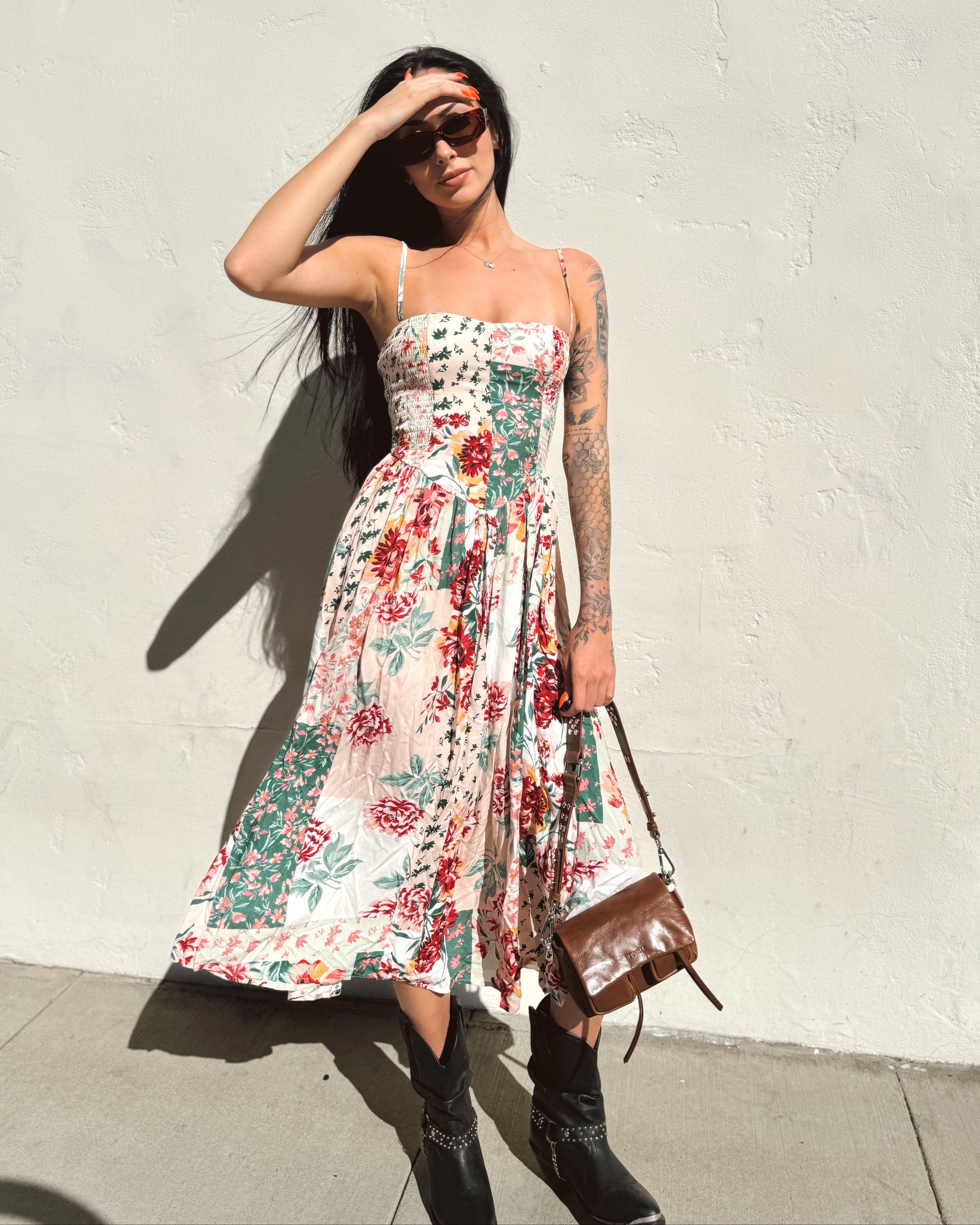 Flower Garden Maxi Dress