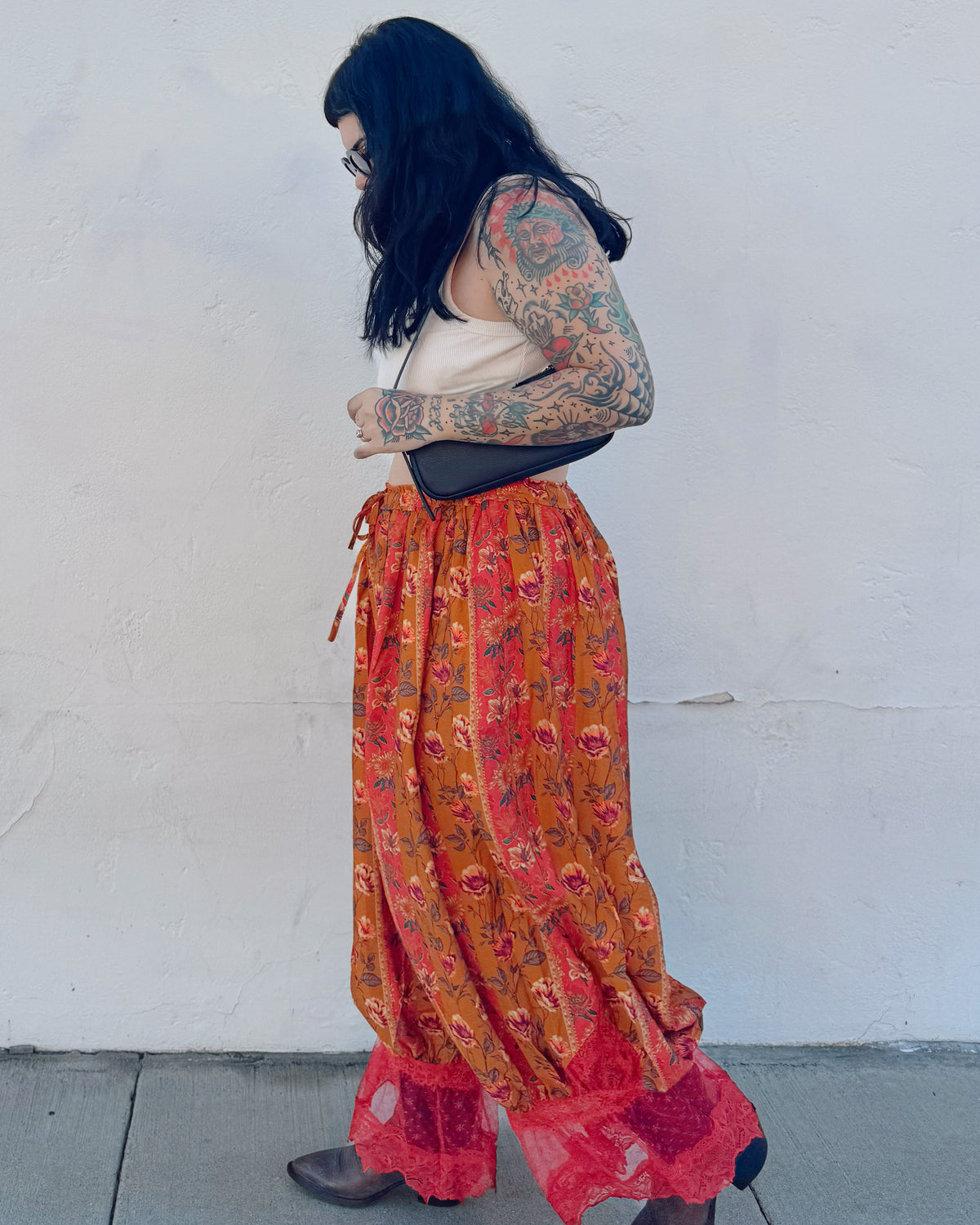 Fall Floral Bloomer Pants