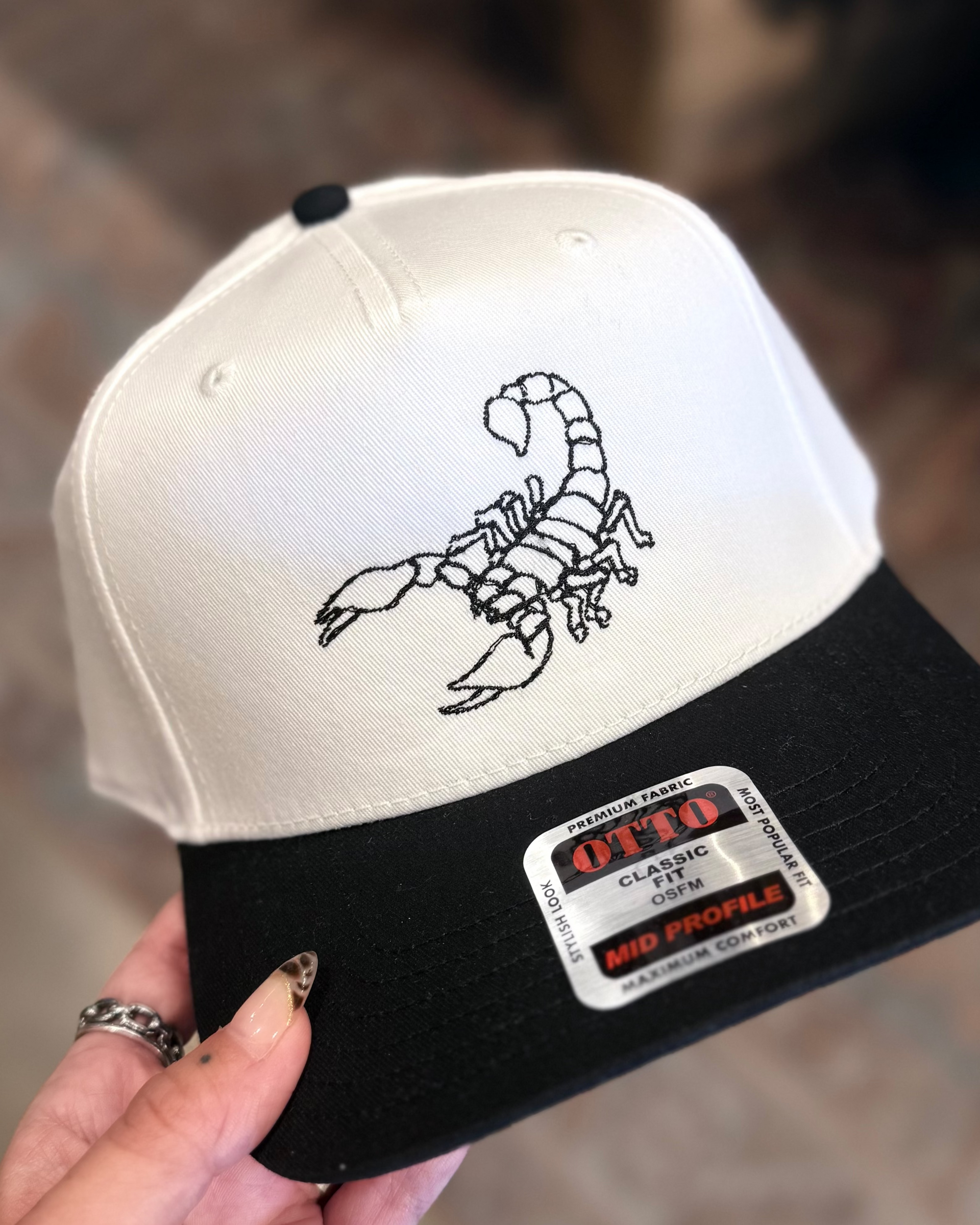 Scorpion Snapback Hat