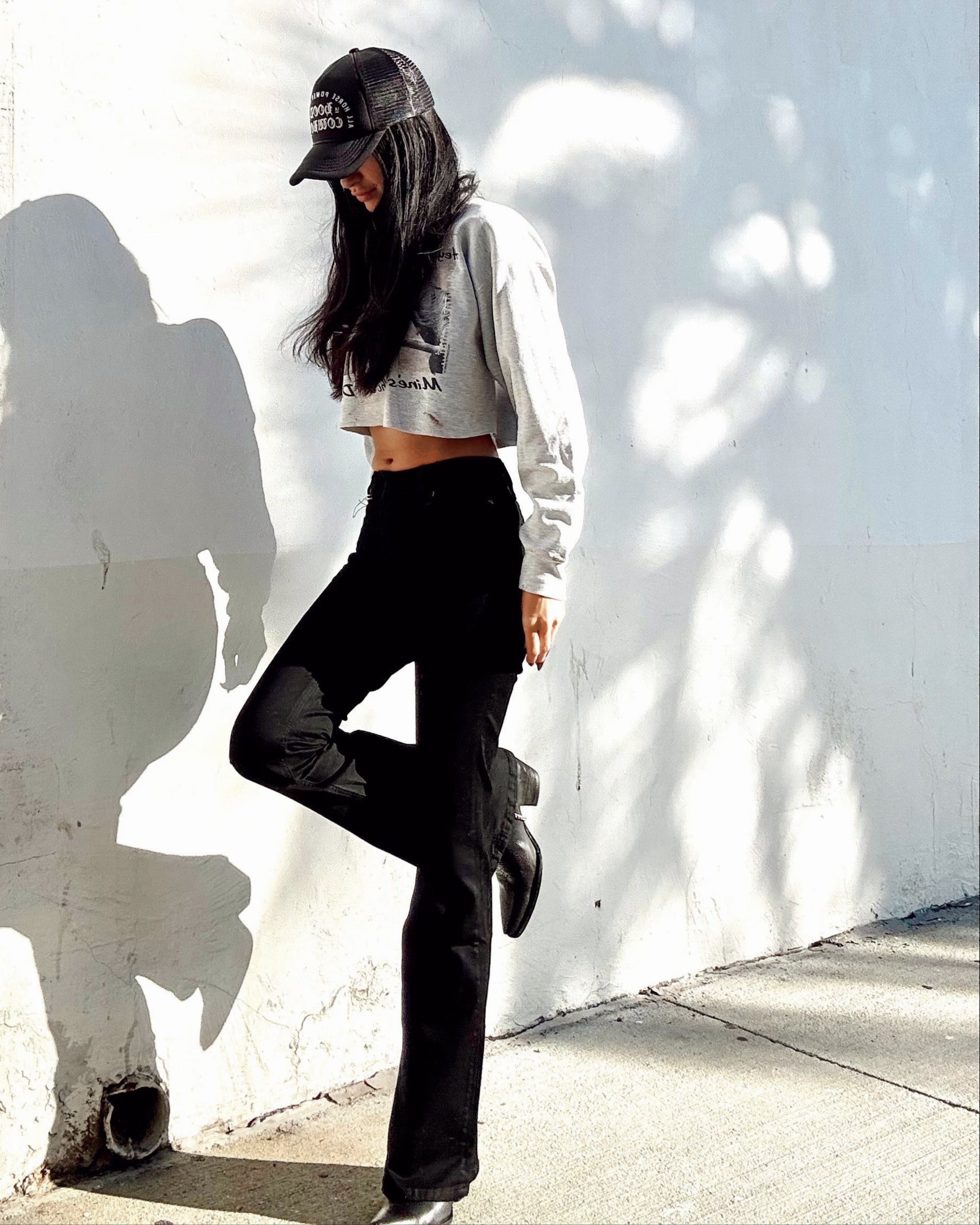 Classic Bootcut Jeans - Black