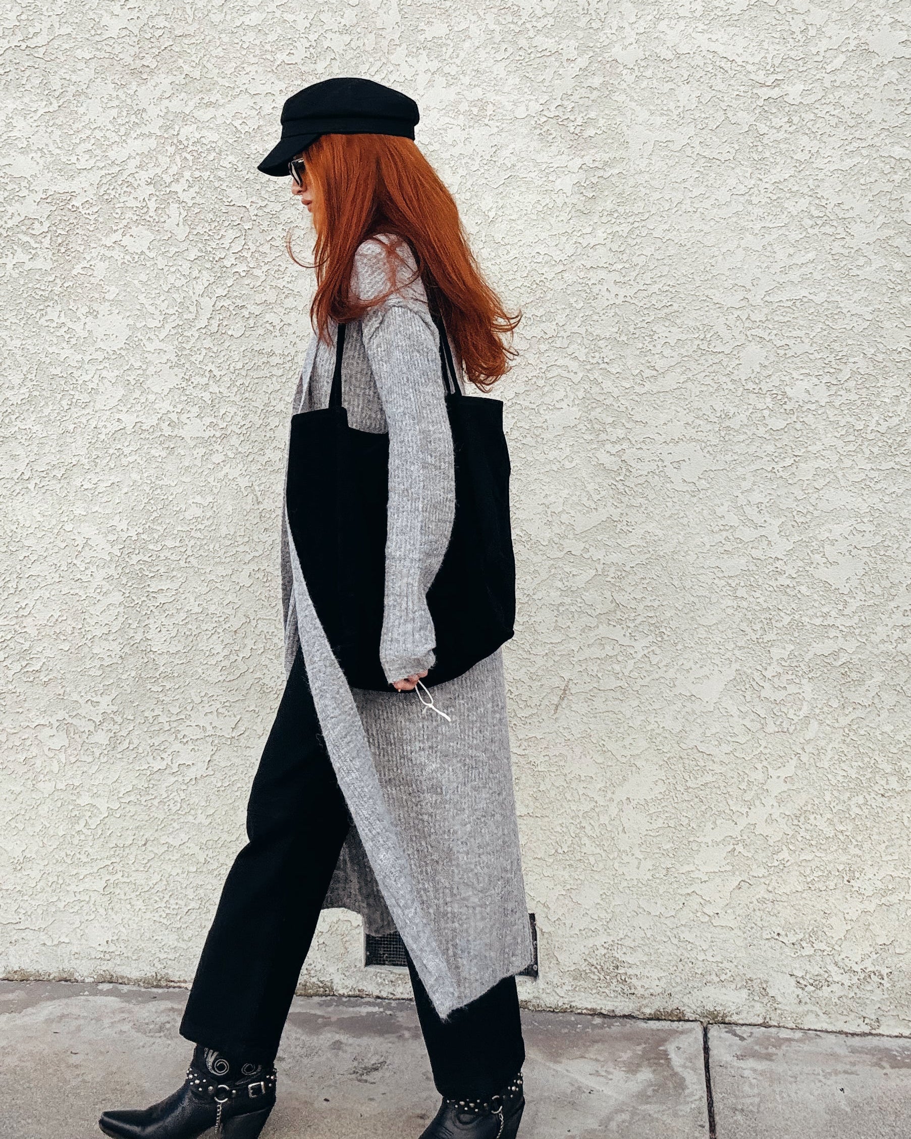 Maxi Cardigan - Grey