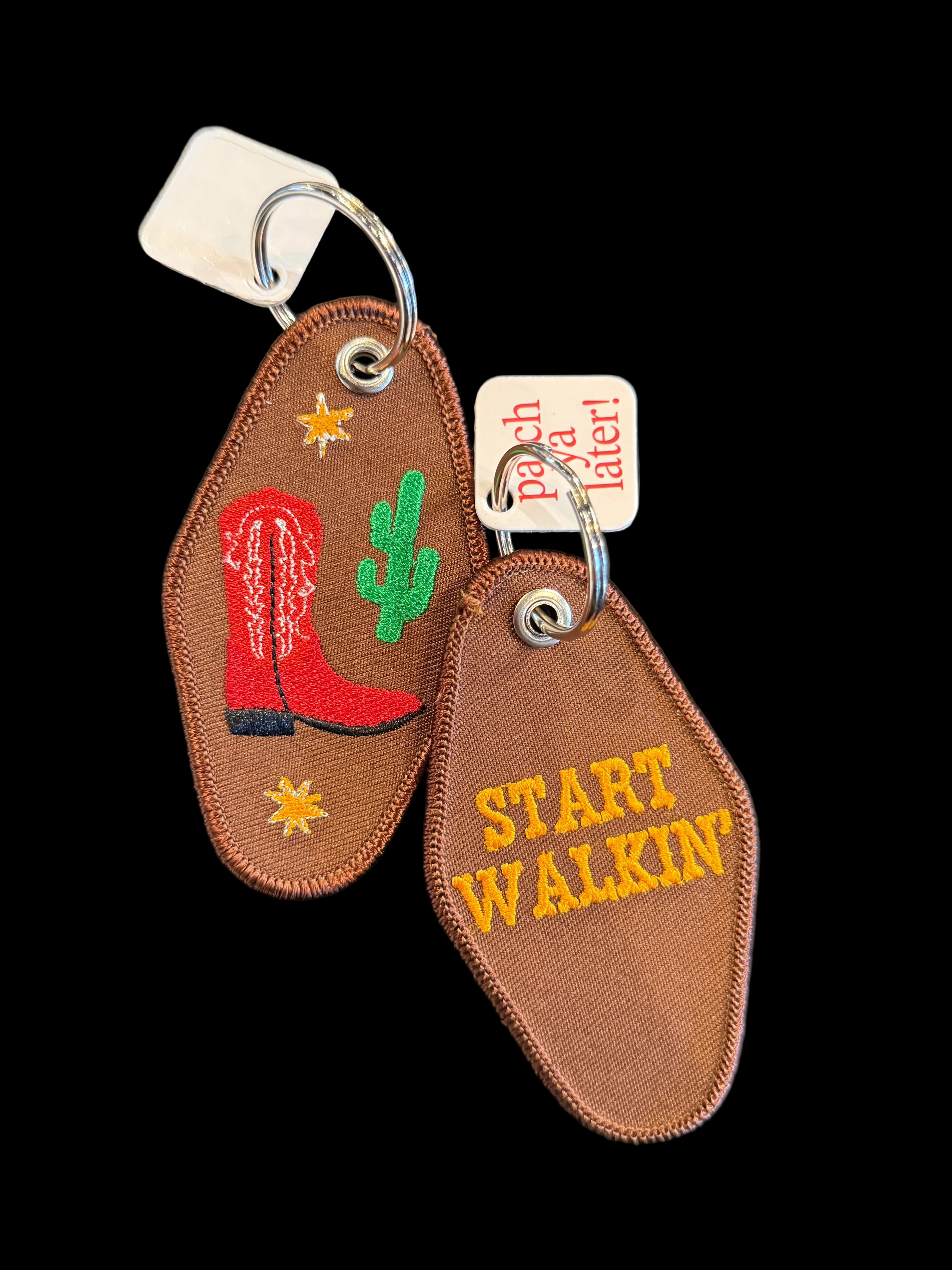 Embroidered Keychain