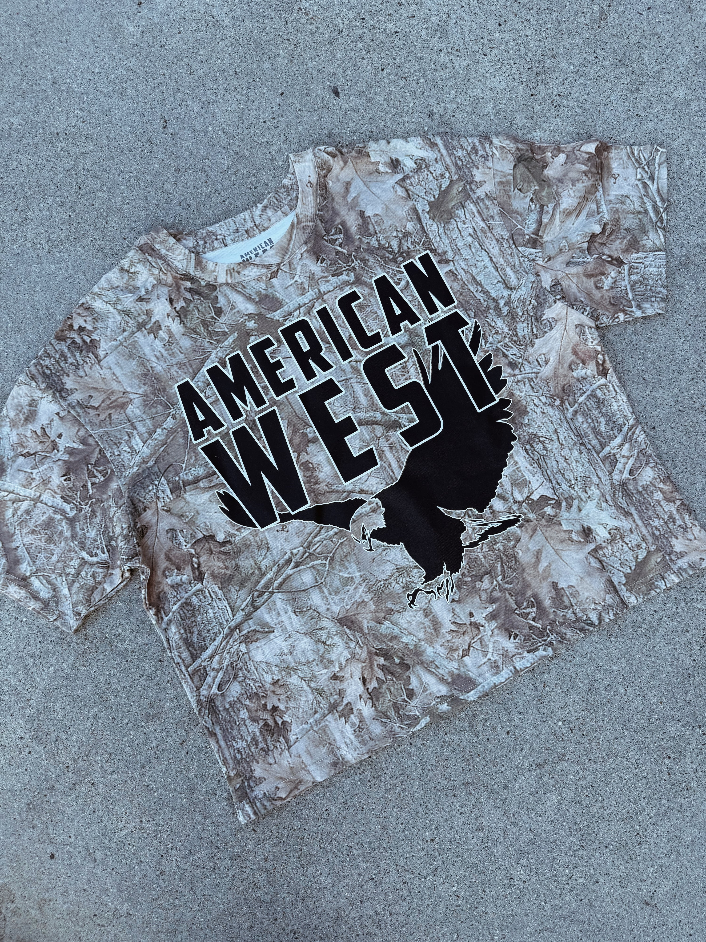 American West Soaring High Tee - Burnout