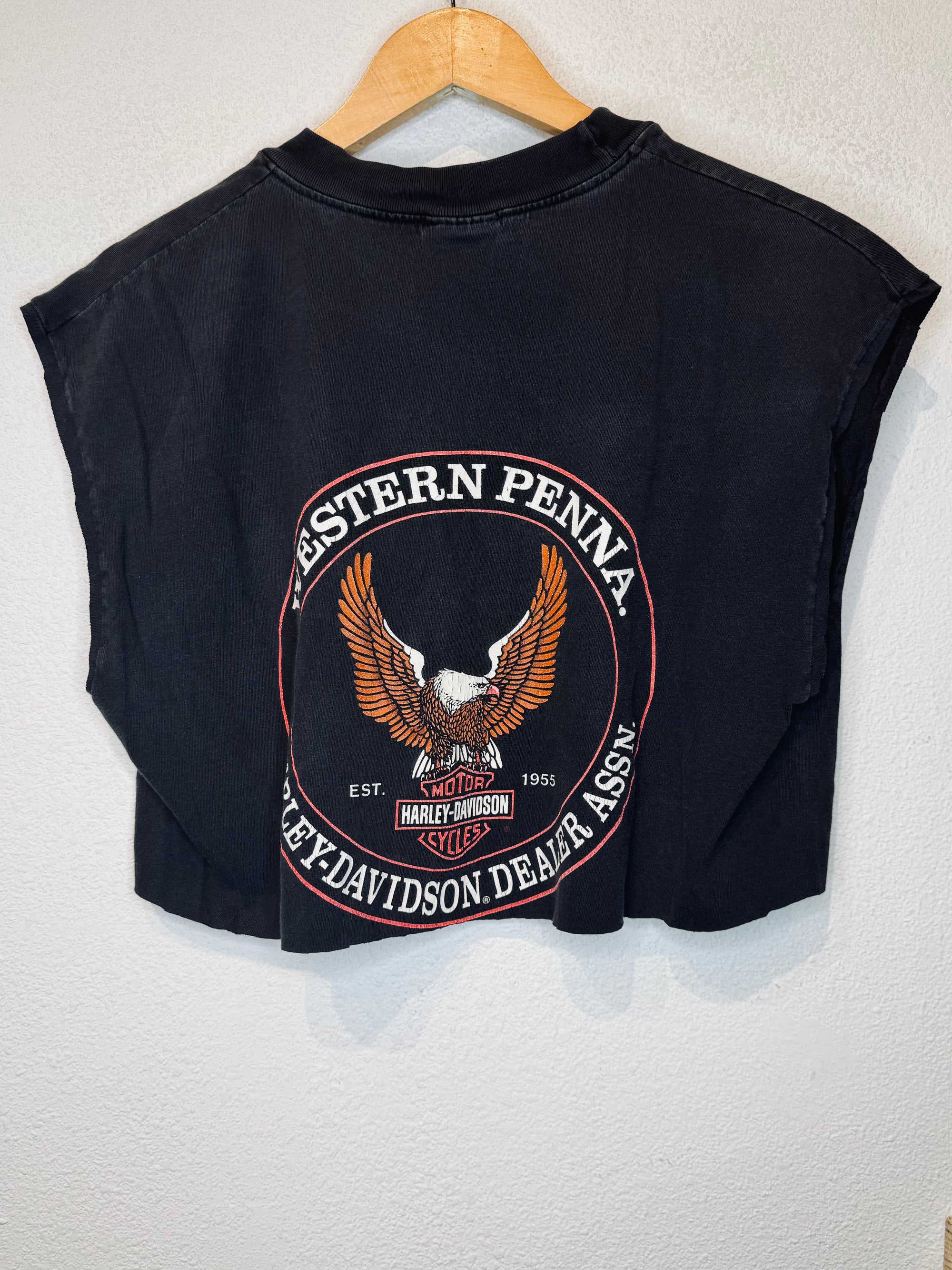 Rock Rally '97 Harley Vintage Crop Tank