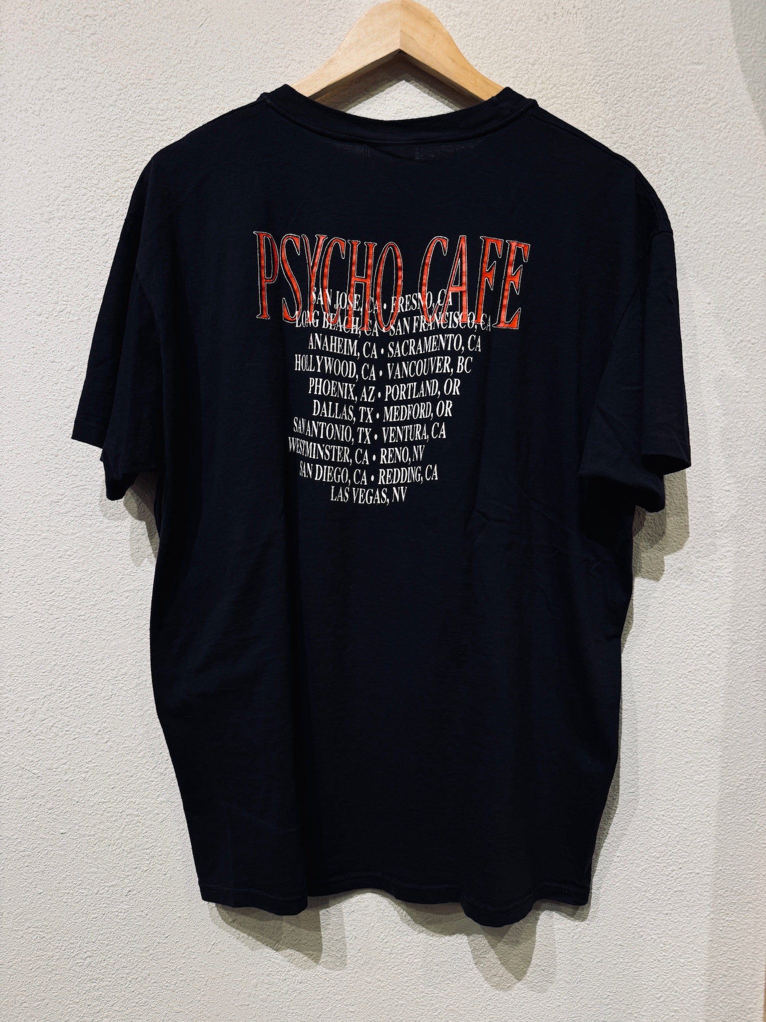Bang Tango Psycho Cafe '89 Vintage Tee