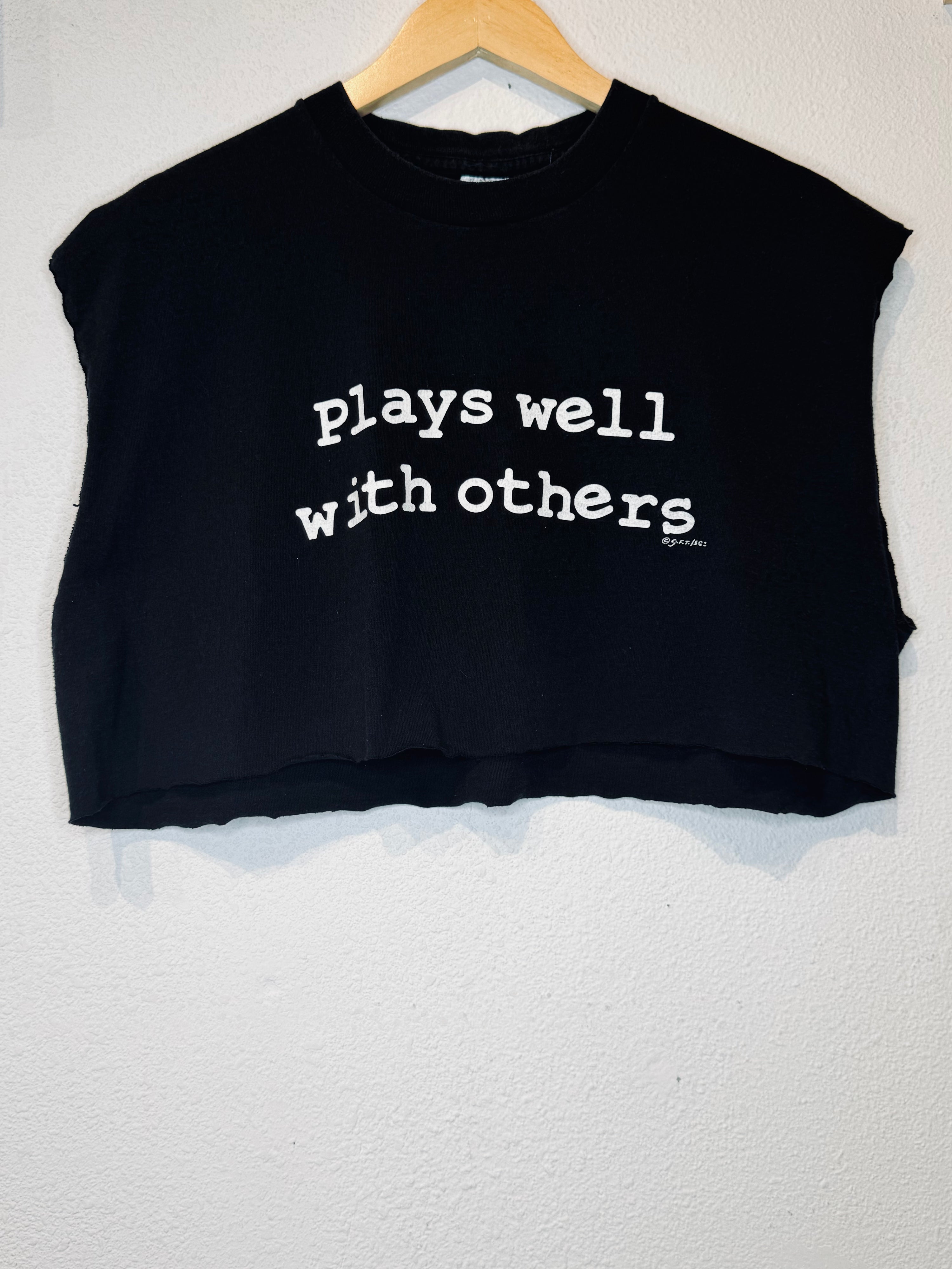 Plays Well Vintage Crop Tank