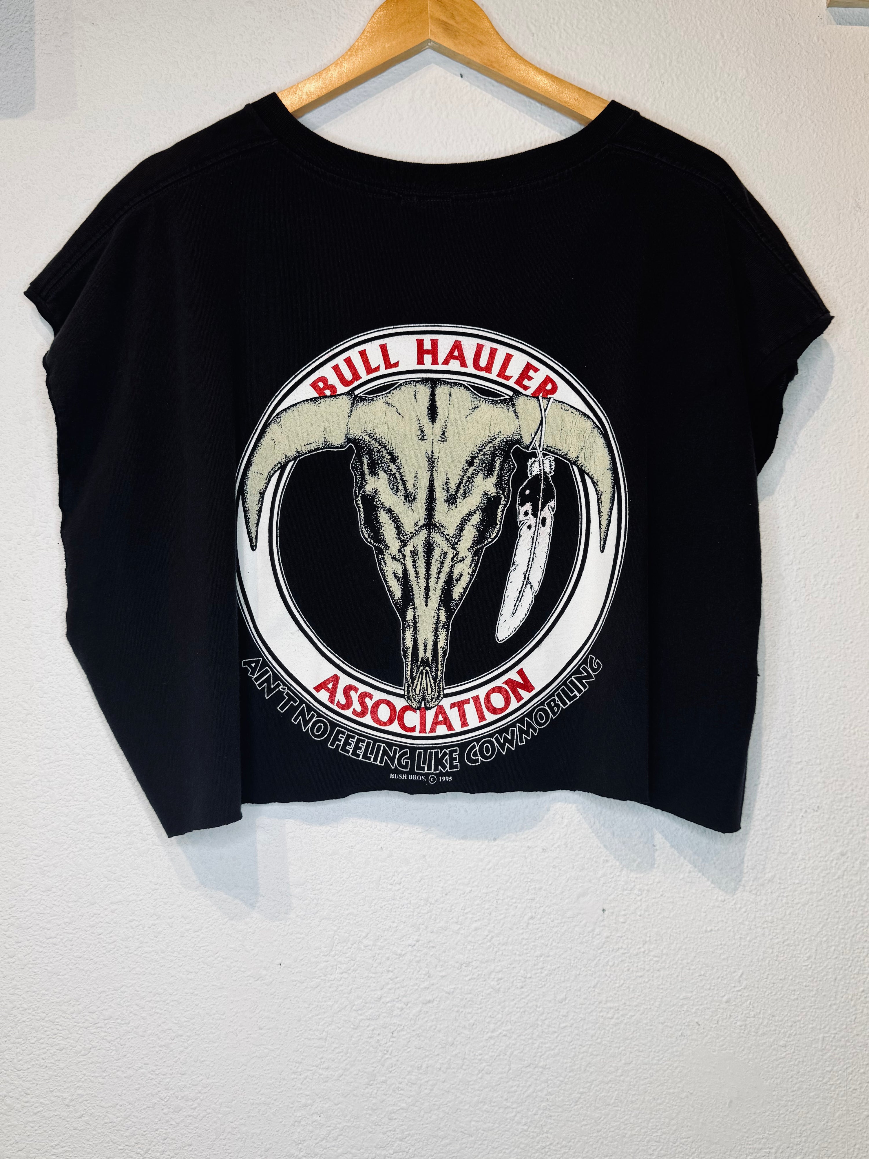 Bull Hauler Vintage Crop Tank