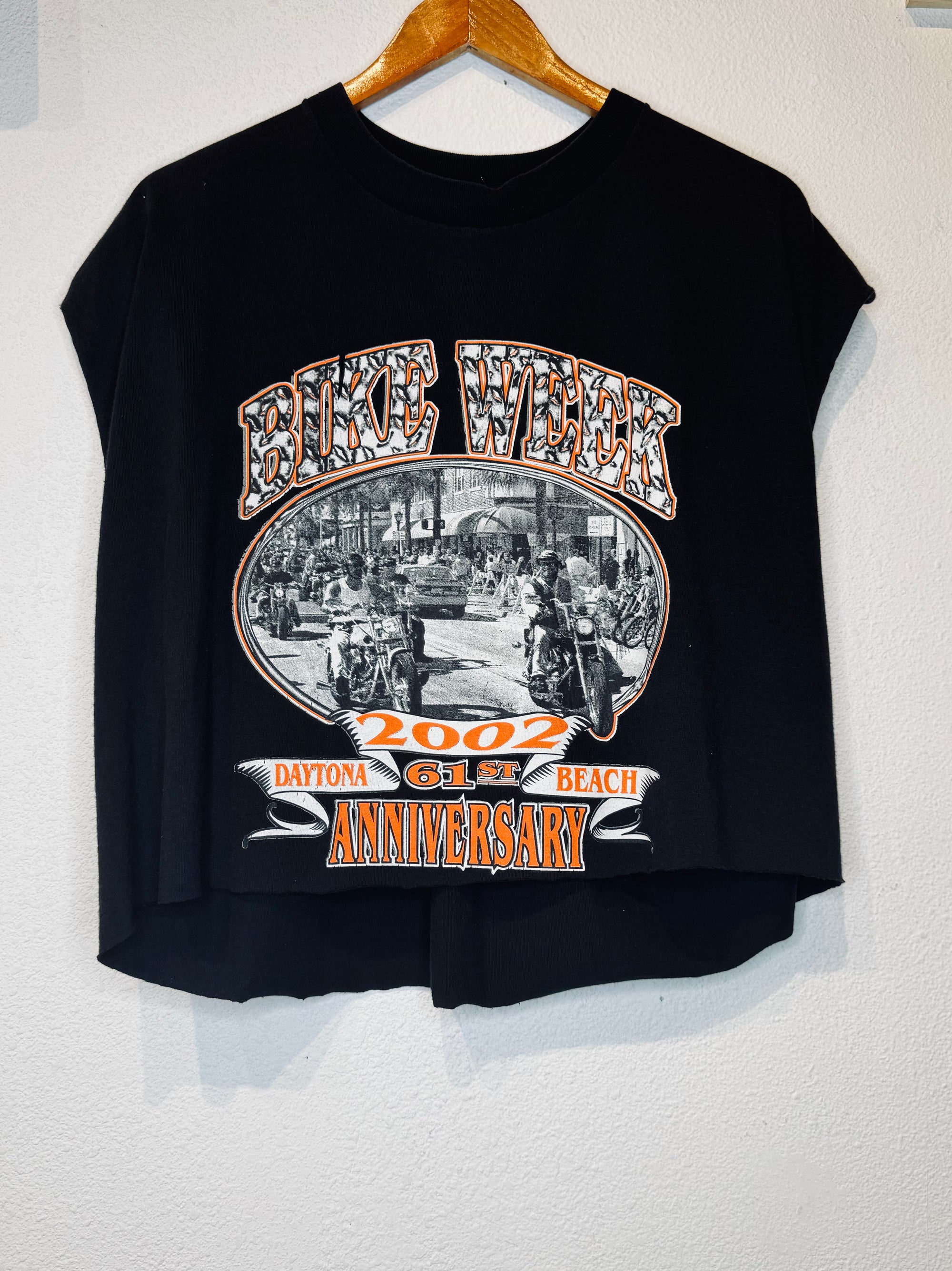 Bike Week '02 Vintage Crop Tank