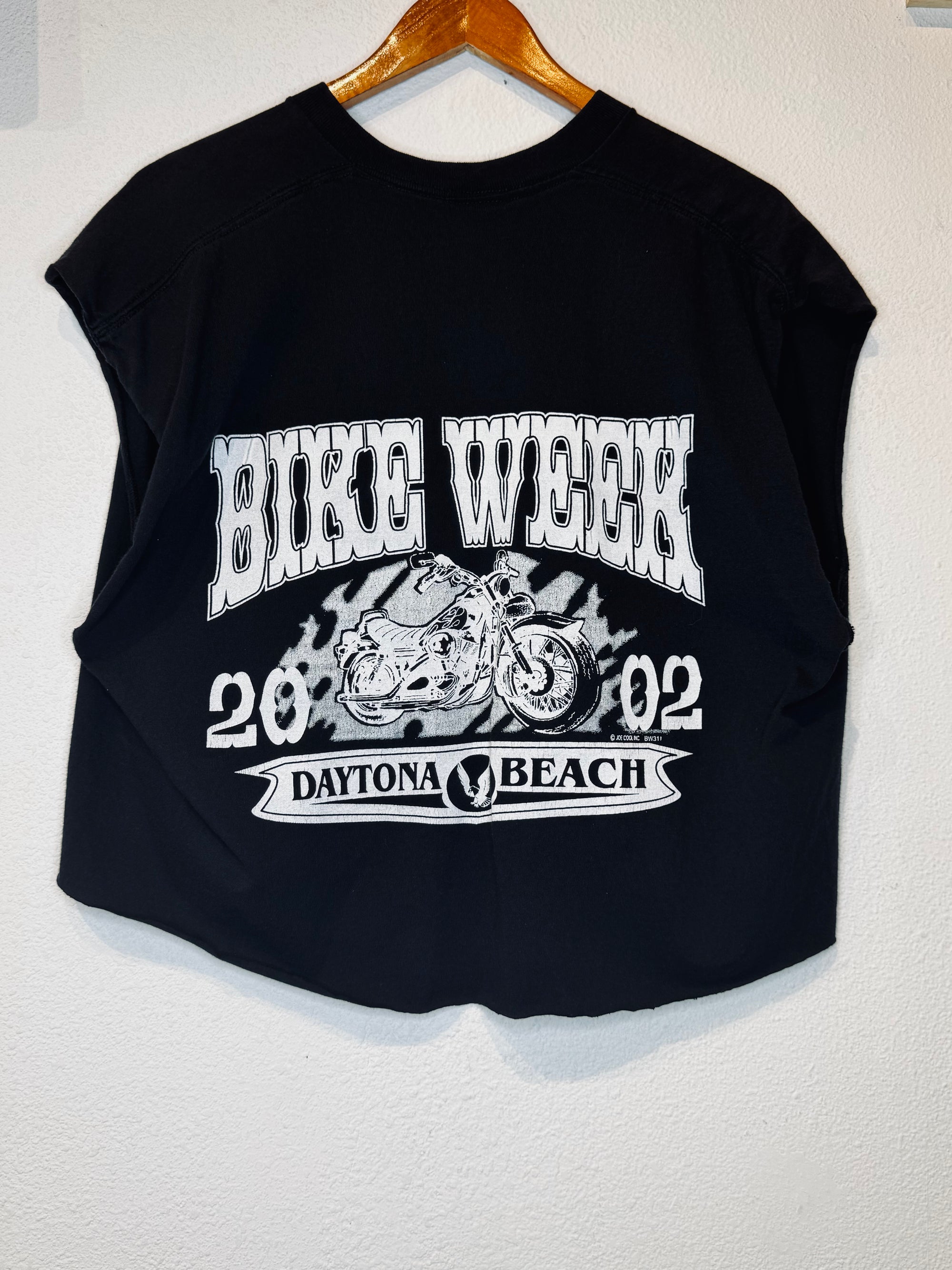 Bike Week '02 Vintage Crop Tank
