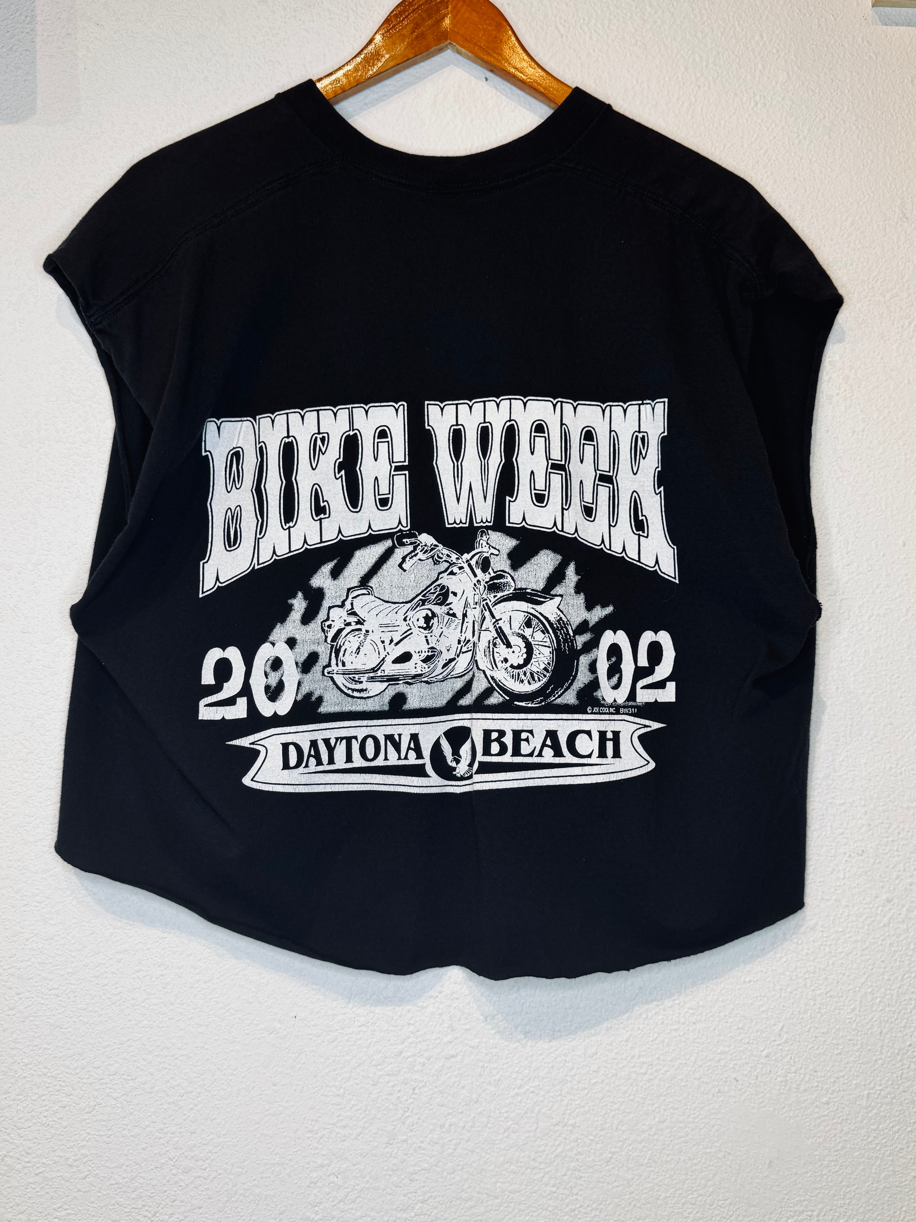 Bike Week '02 Vintage Crop Tank
