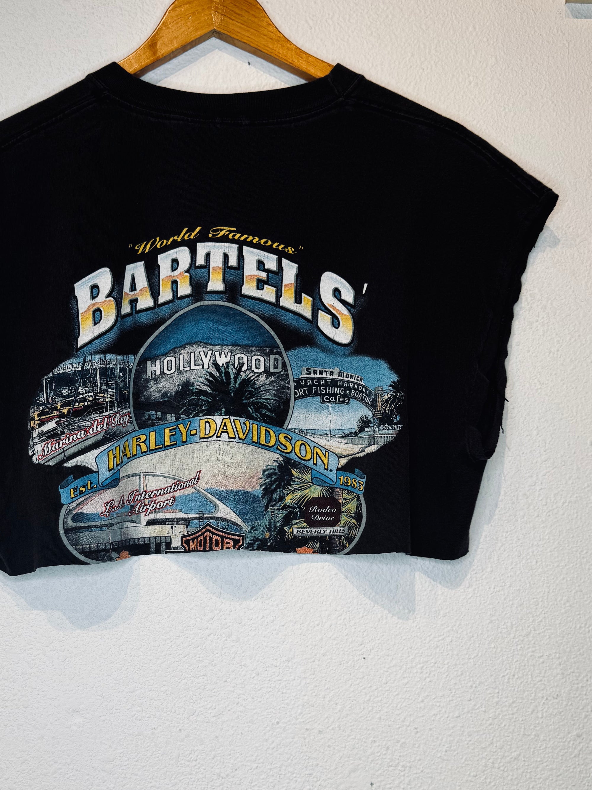 Bartels Harley Vintage Crop Tank