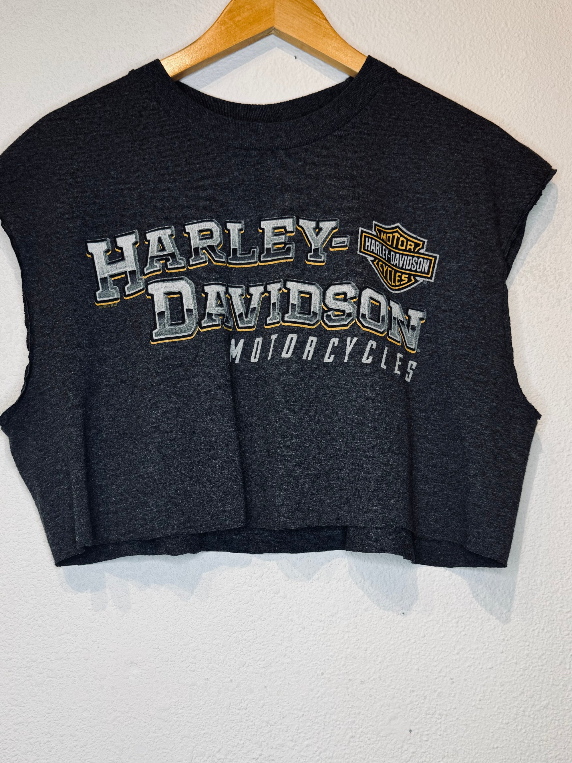 Emerald Coast Harley Vintage Crop Tank