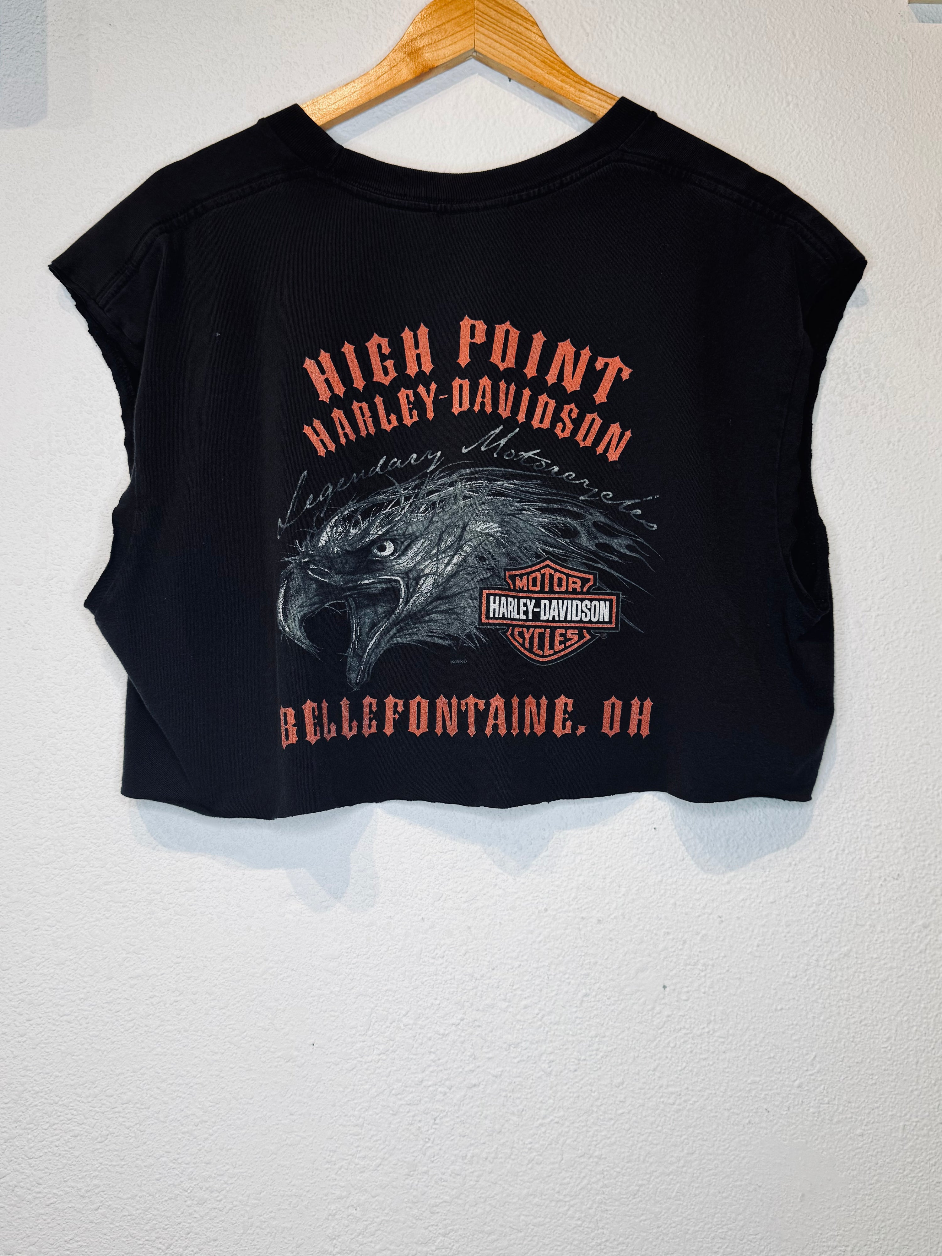 High Point Harley Vintage Crop Tank