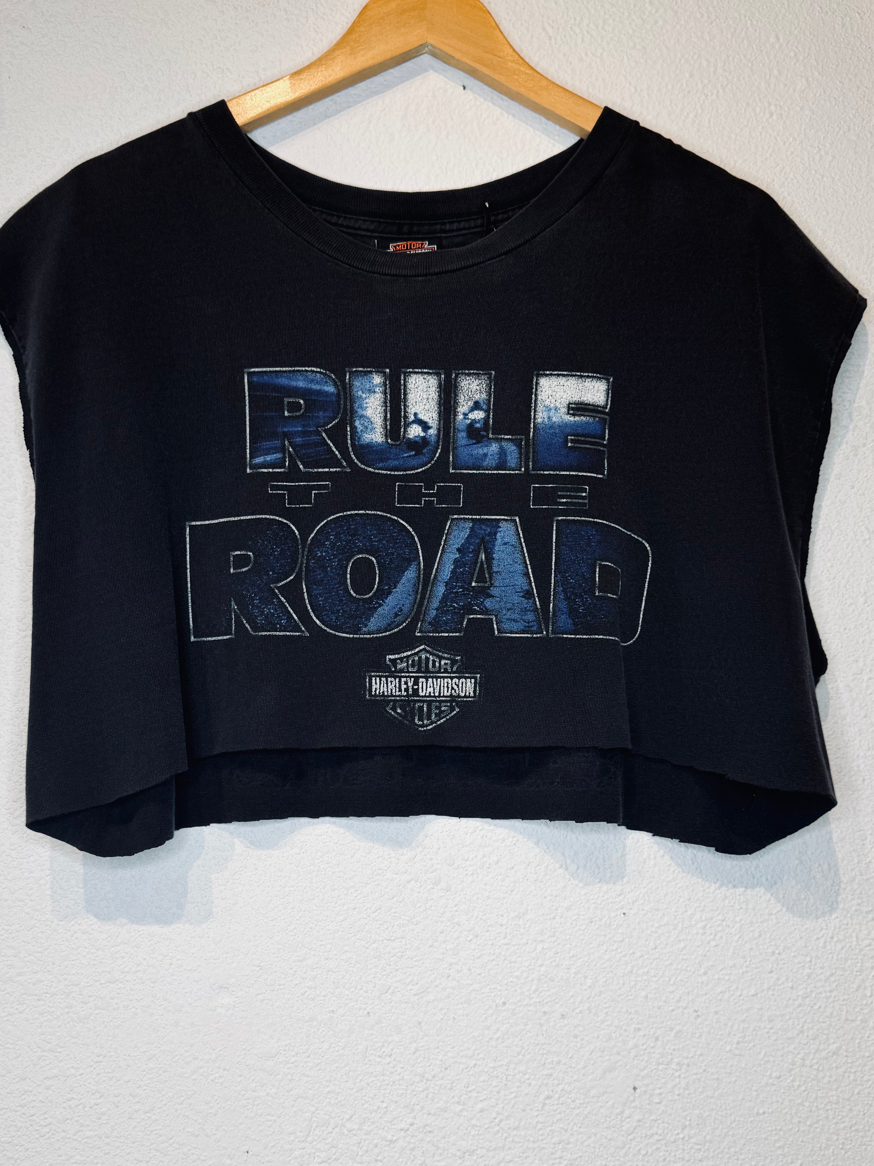 Rule the Road Harley Vintage Crop Tank