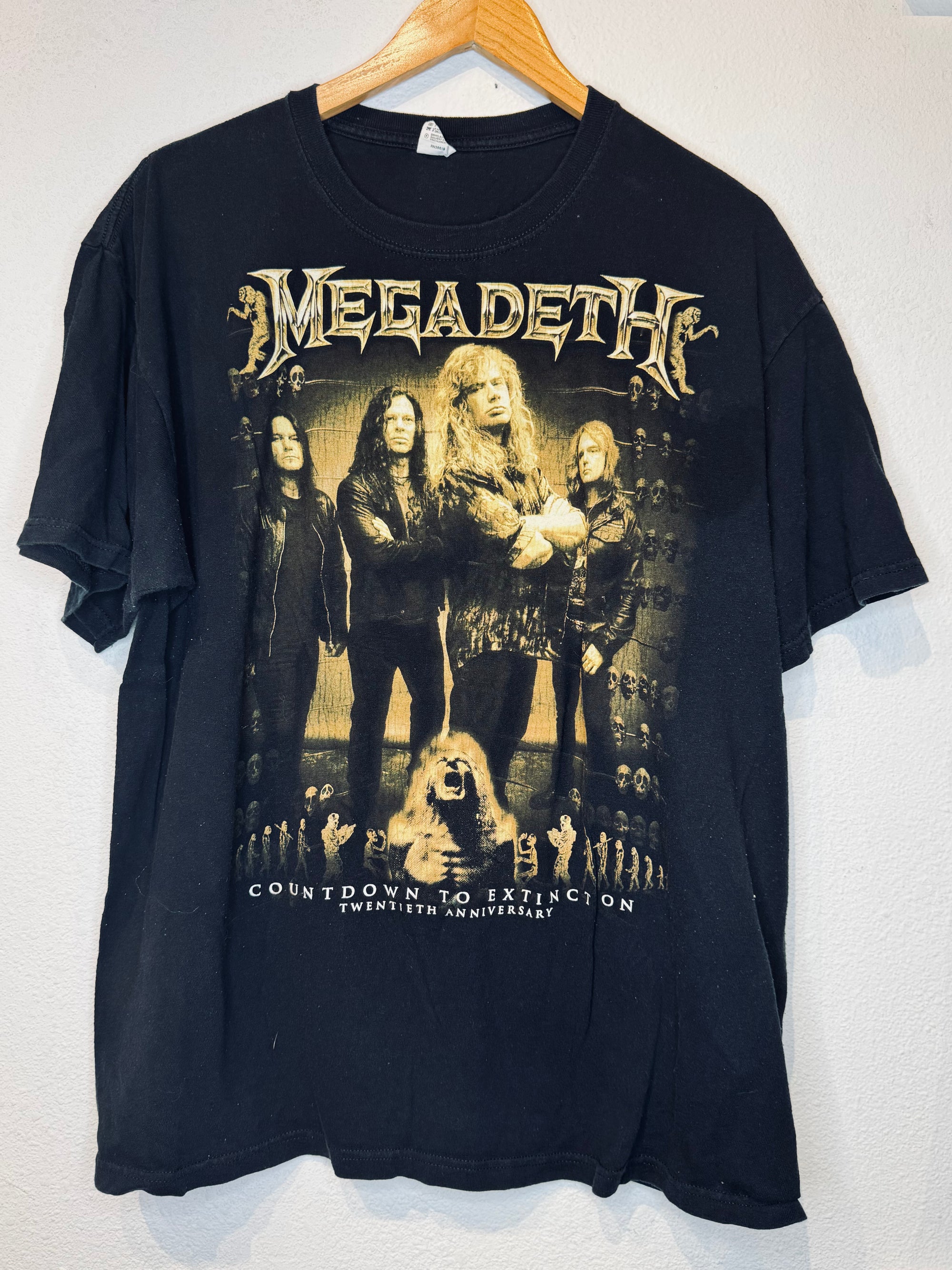 Megadeath Extinction Vintage Tee