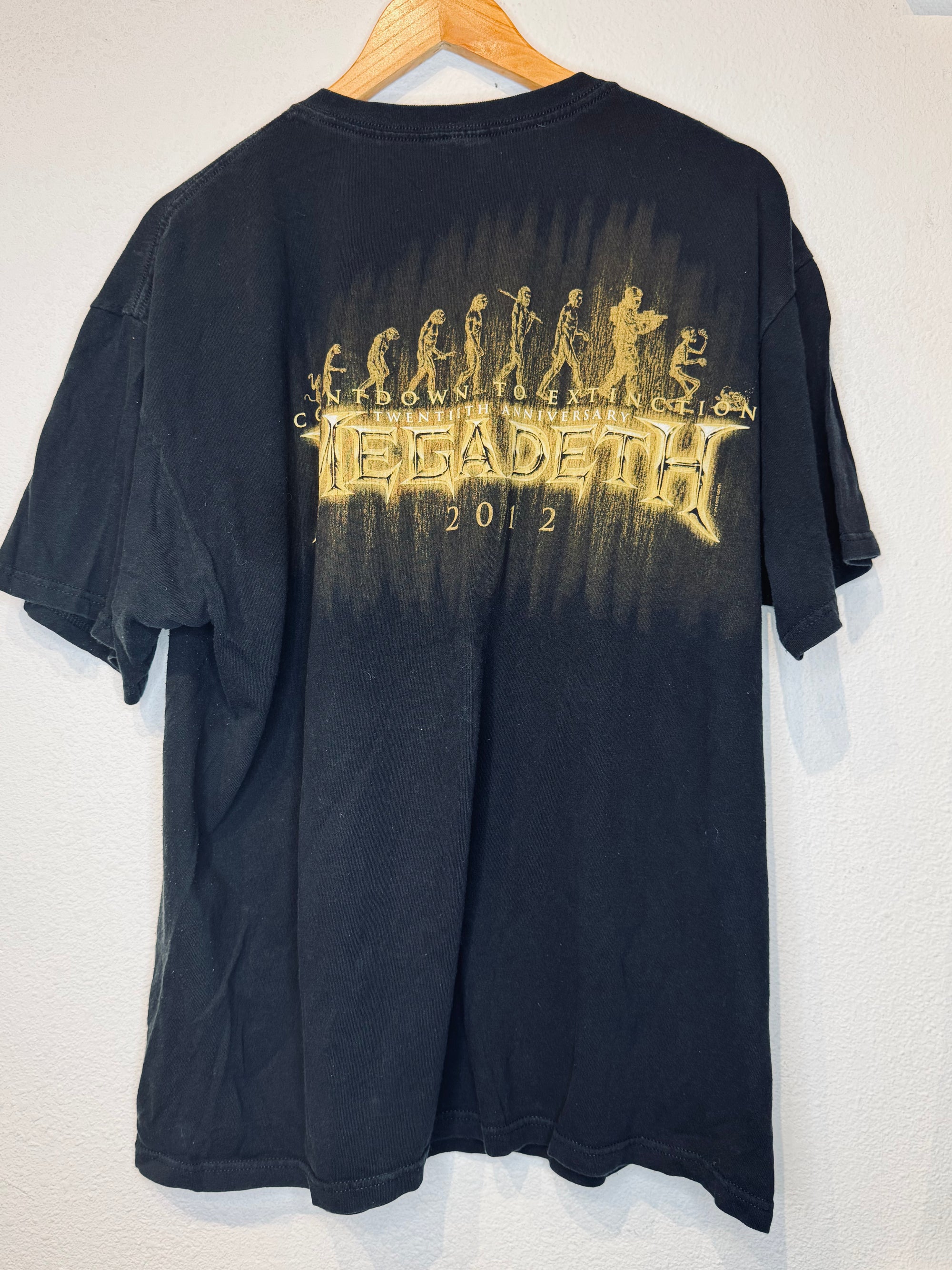 Megadeath Extinction Vintage Tee