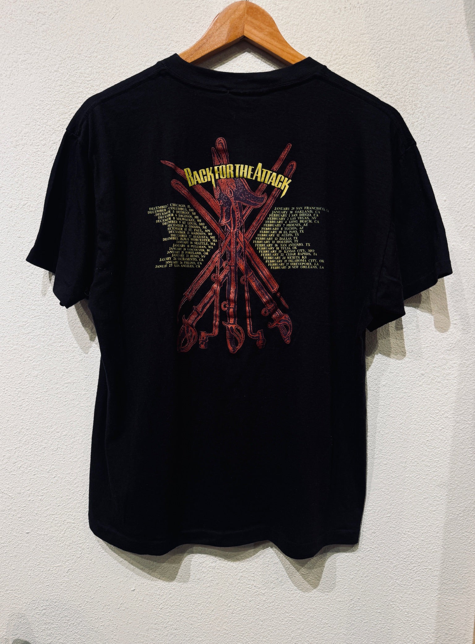 Dokken Back for the Attack Vintage Tee