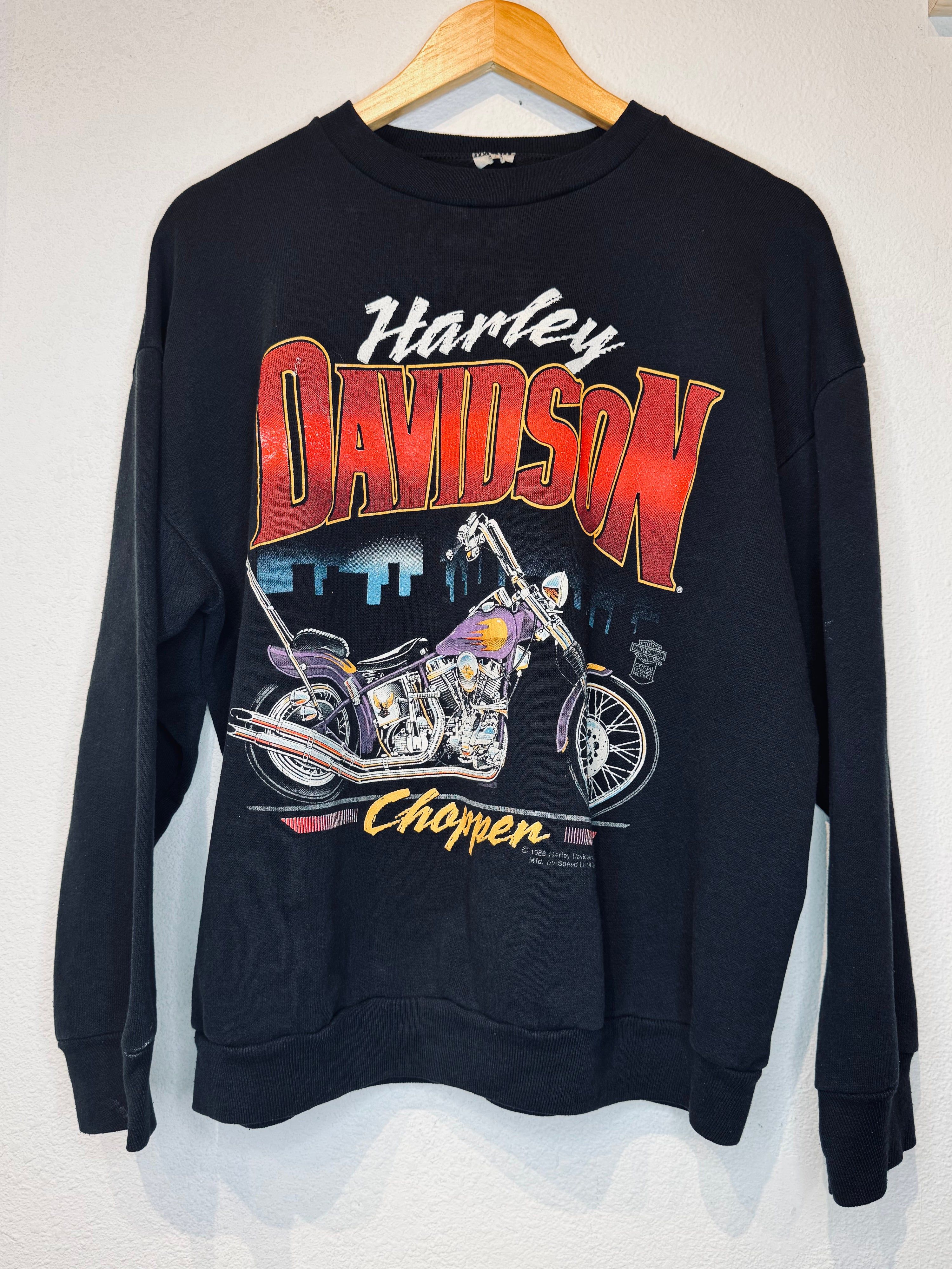 Chopper Harley Vintage Crewneck