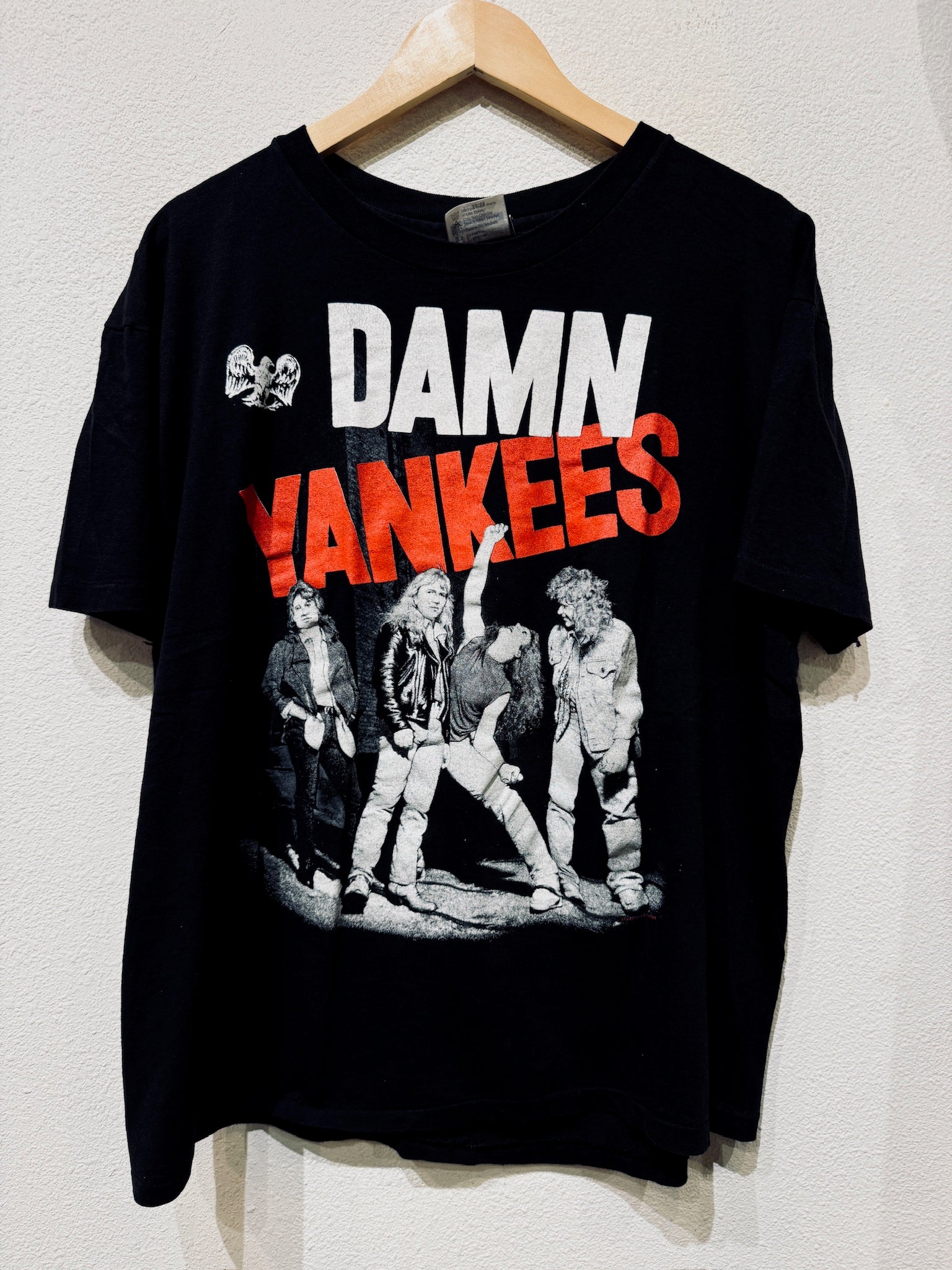 Damn Yankees World Tour '90 Vintage Tee