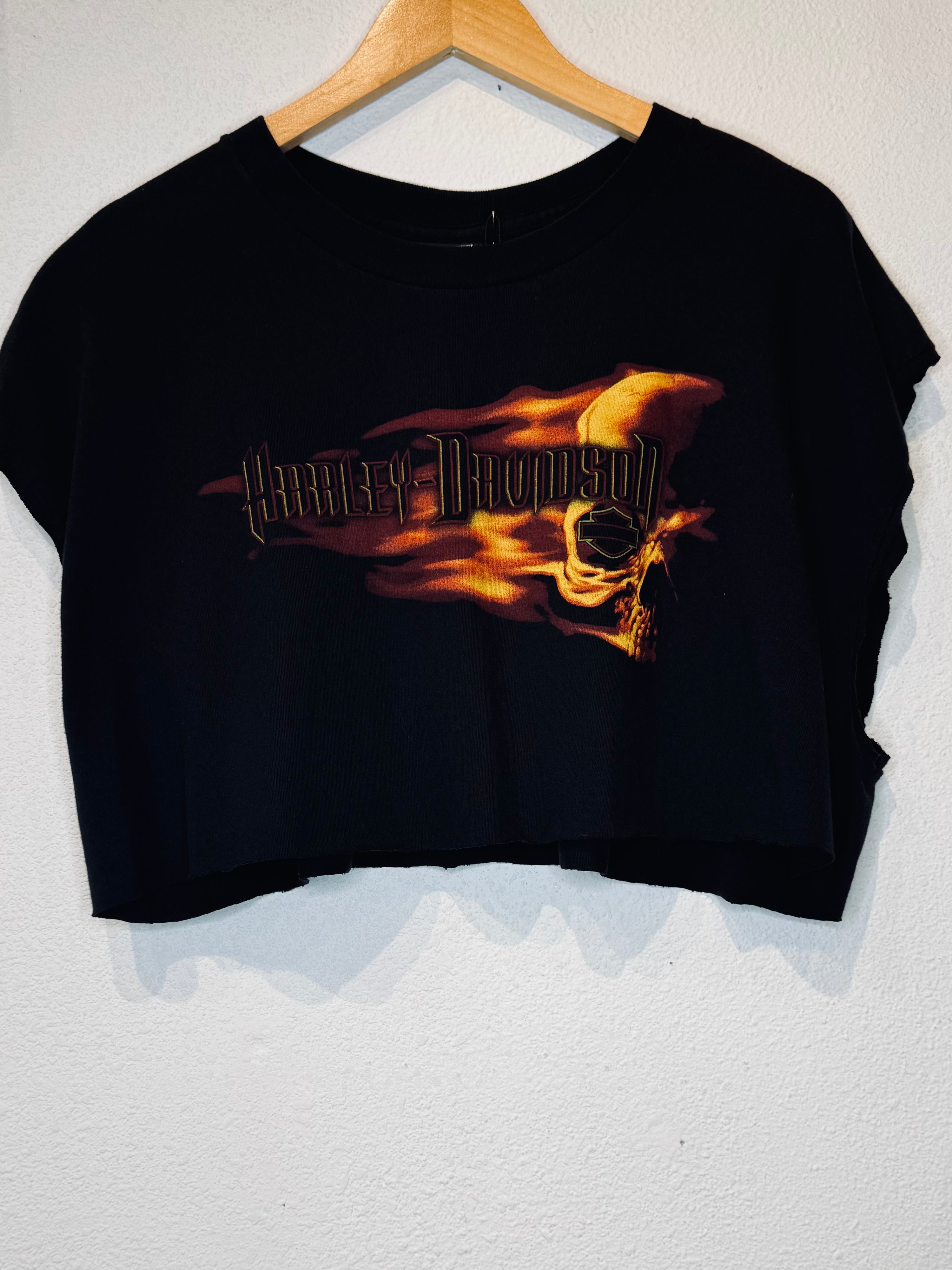 Honduras Harley Vintage Crop Tank