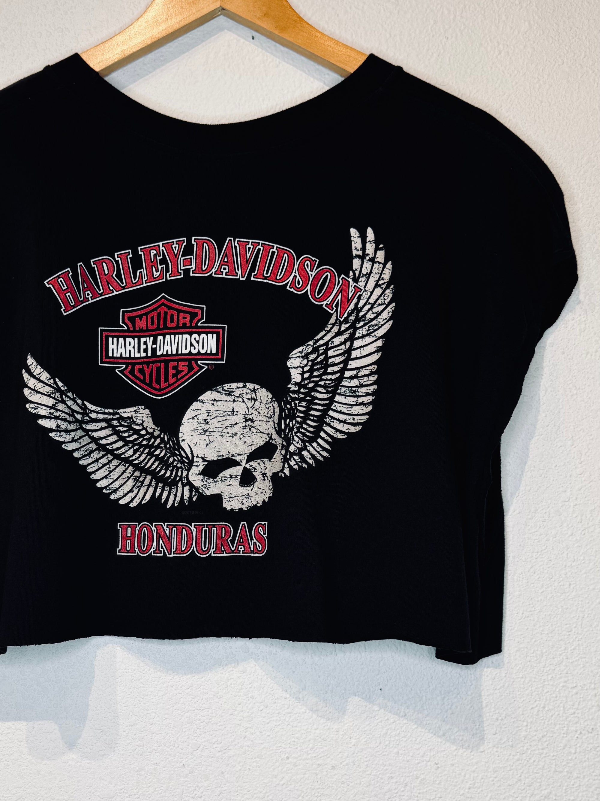 Honduras Harley Vintage Crop Tank