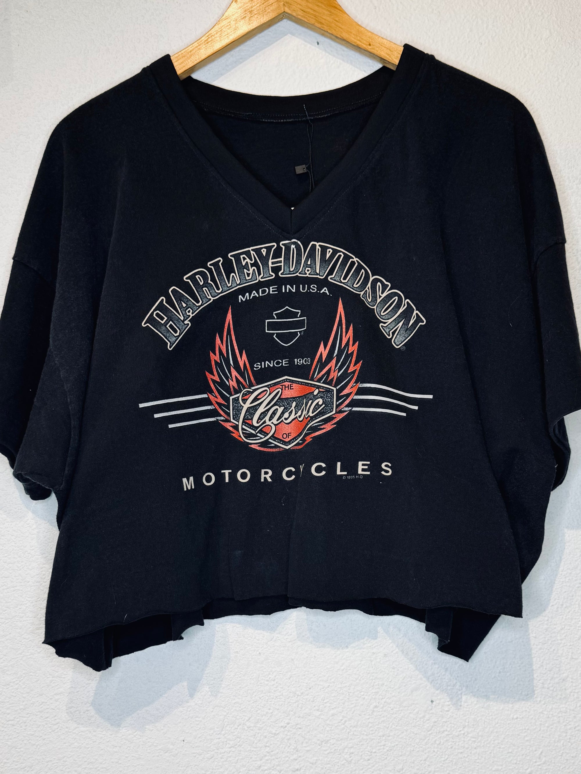Fordyce Harley Vintage Crop Tee