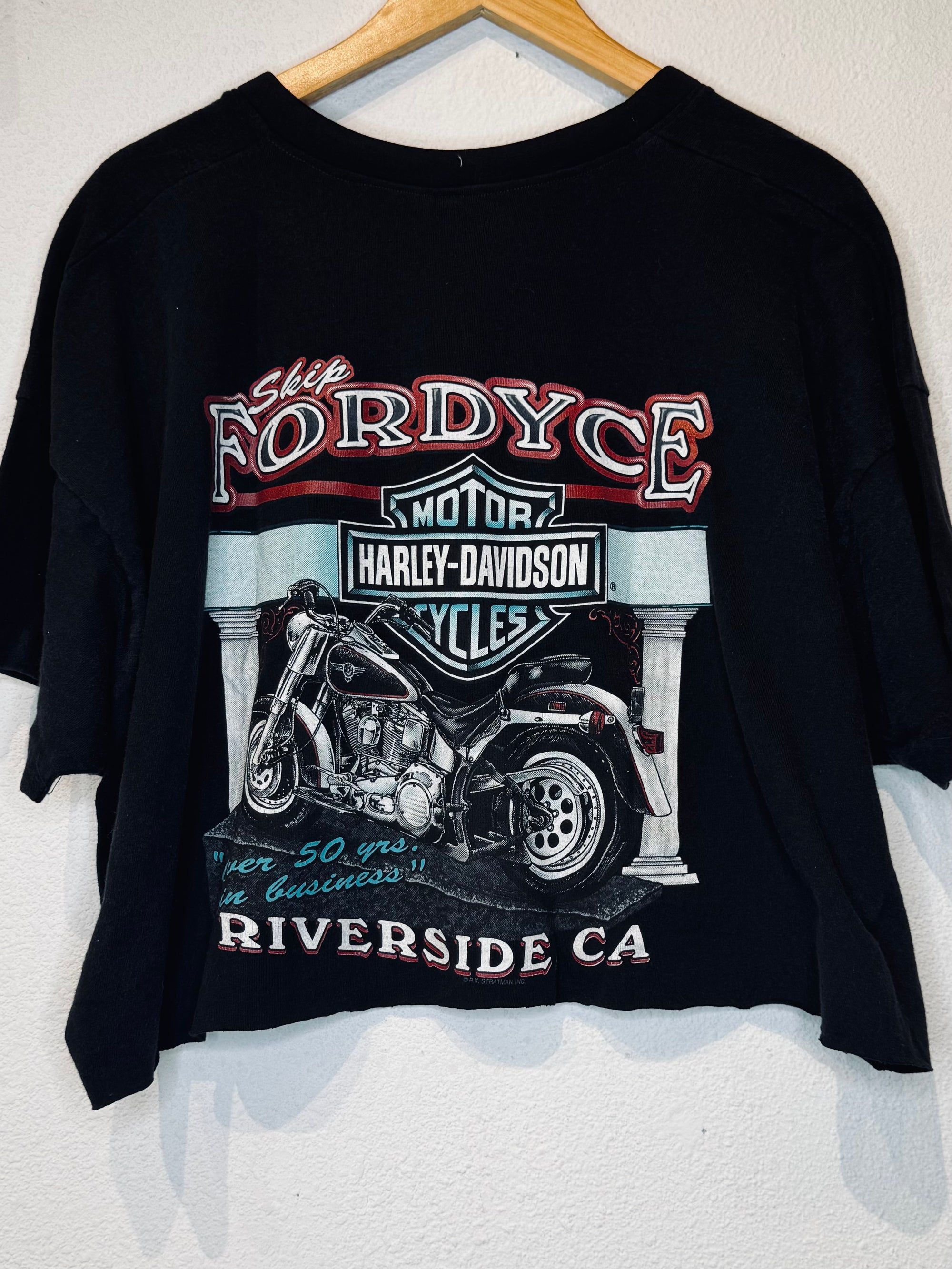 Fordyce Harley Vintage Crop Tee