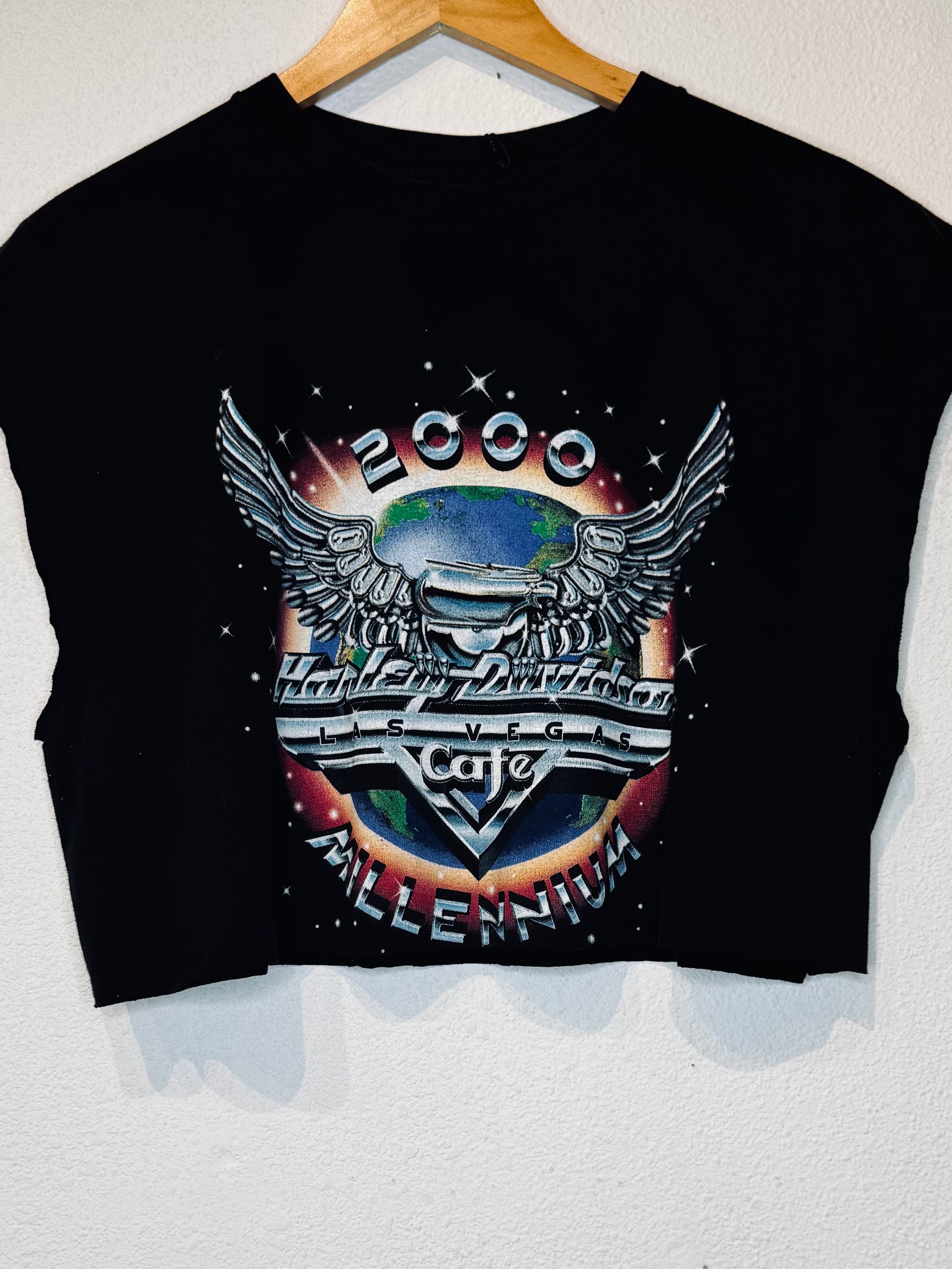 Cafe Y2K Harley Vintage Crop Tank