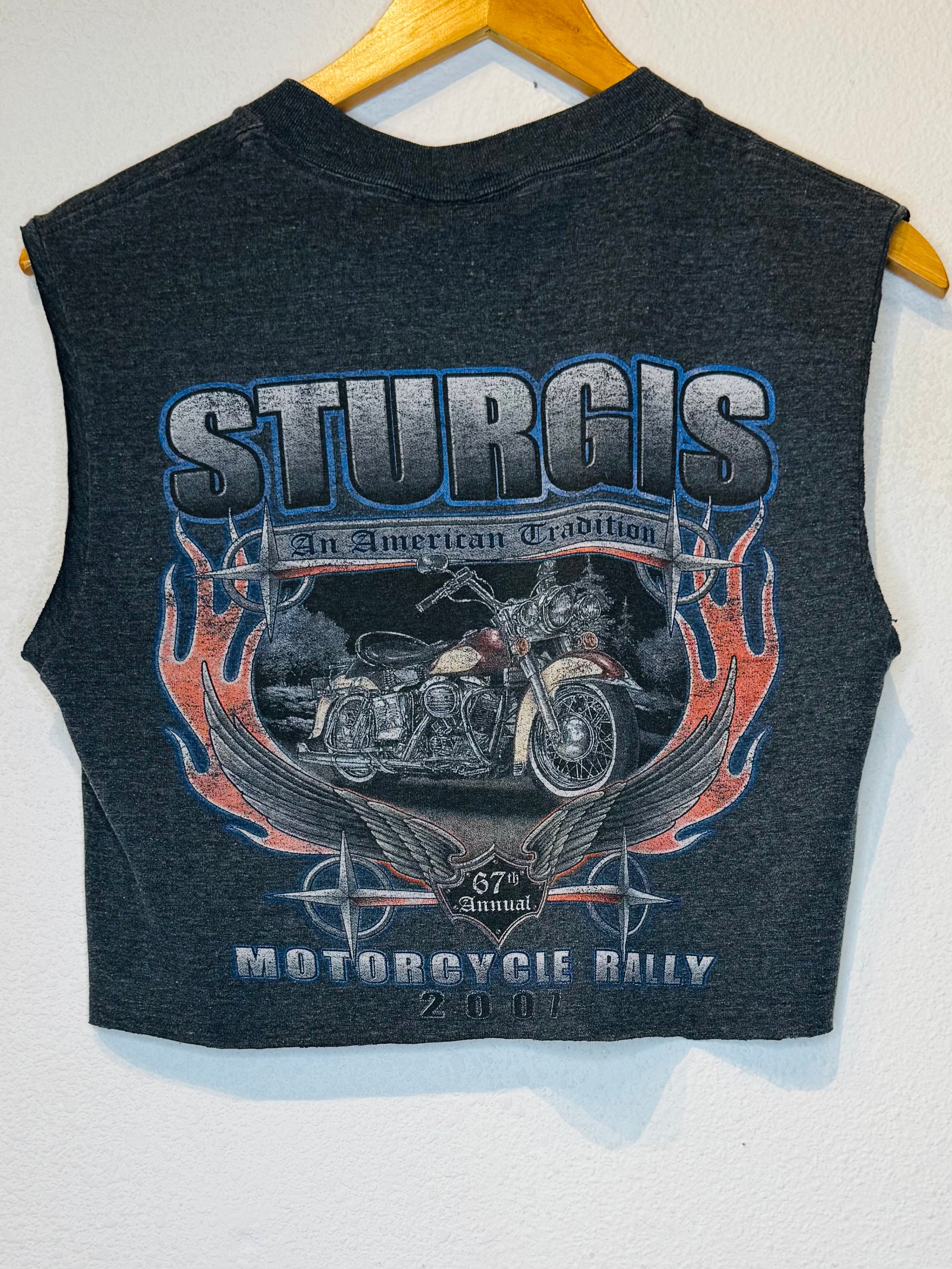 Sturgis '07 Vintage Crop Tank