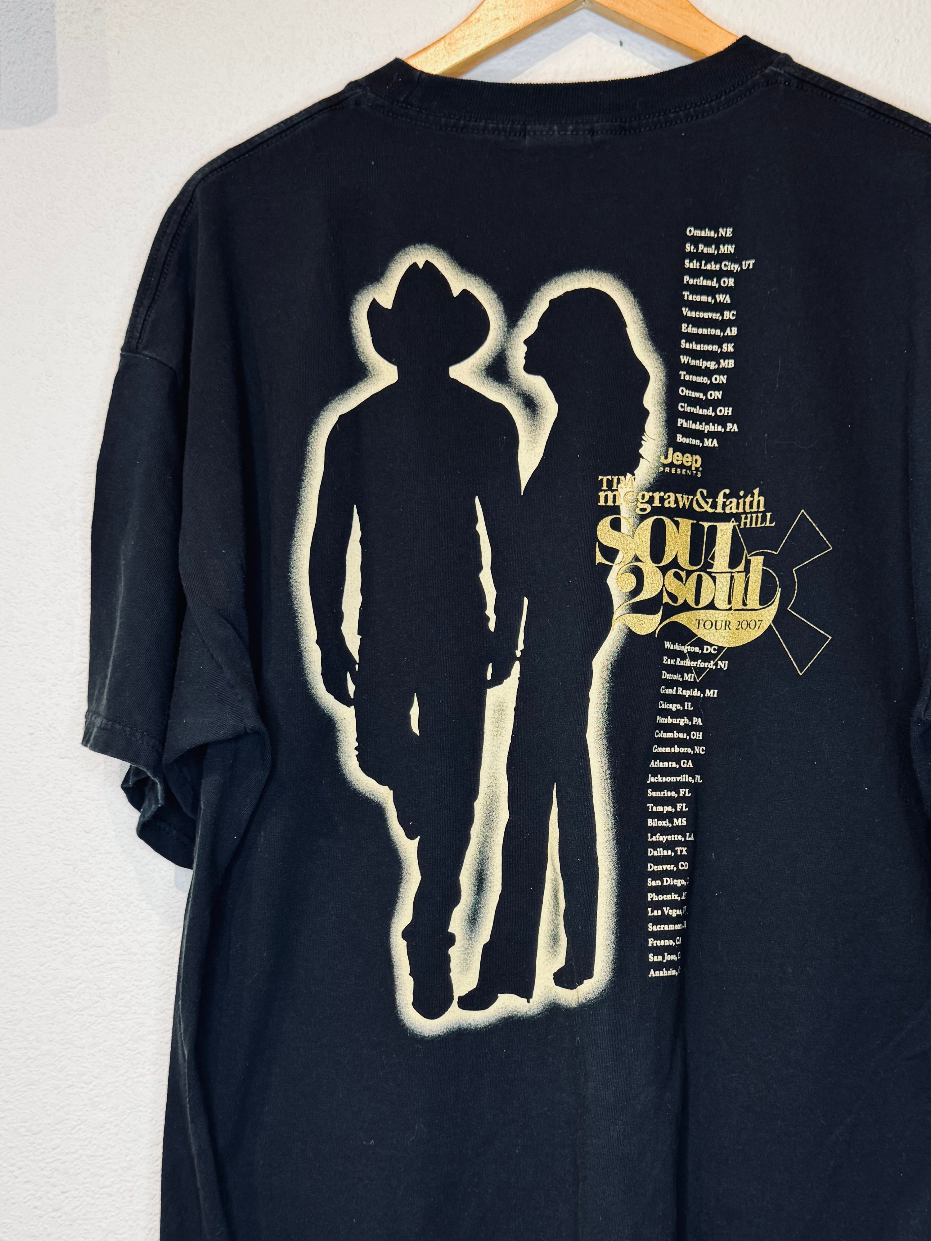 Tim McGraw Faith Hill Vintage Tee