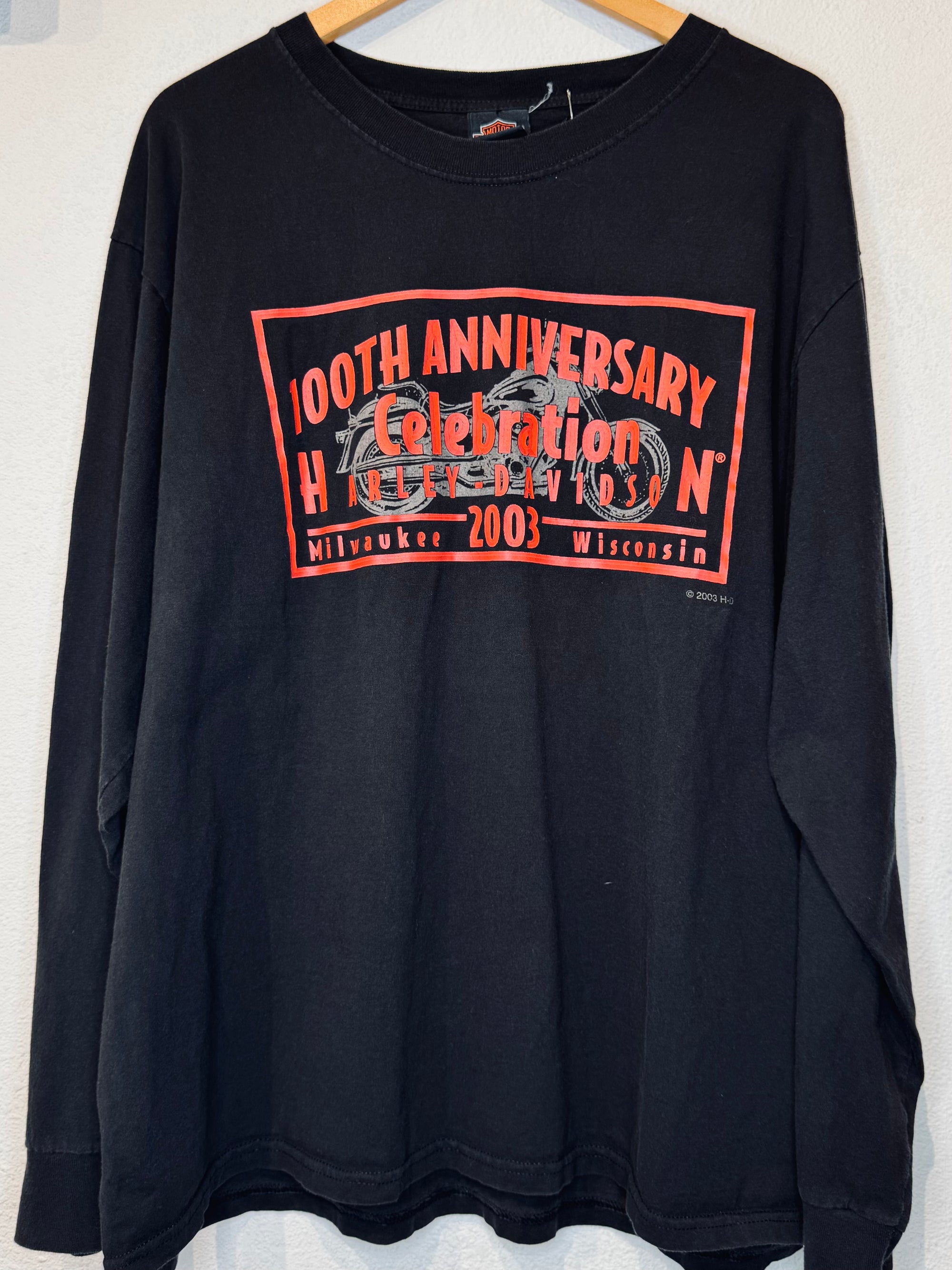 100th Anniversary Harley Vintage Long Sleeve