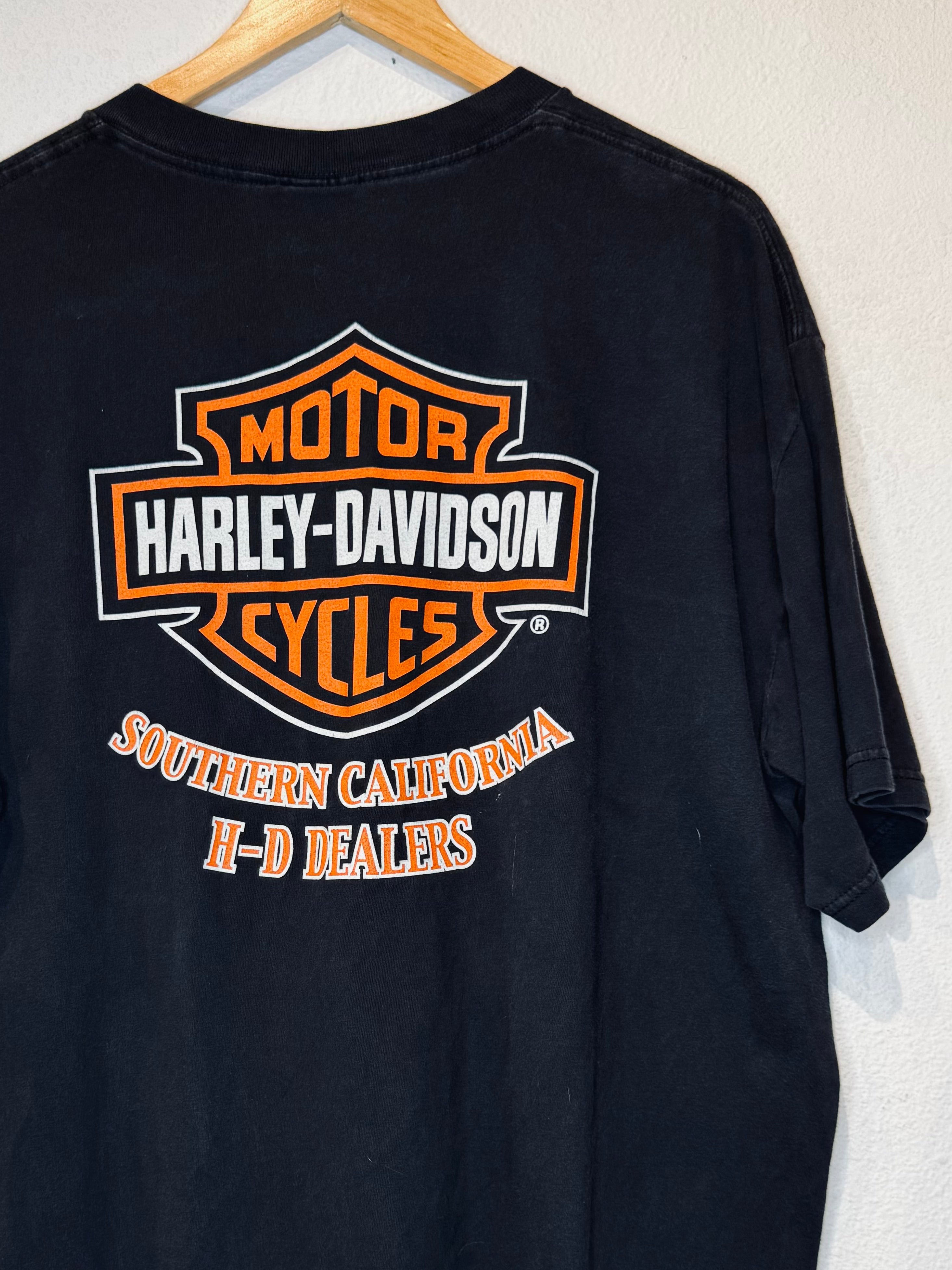 Laughlin '01 Harley Vintage Tee