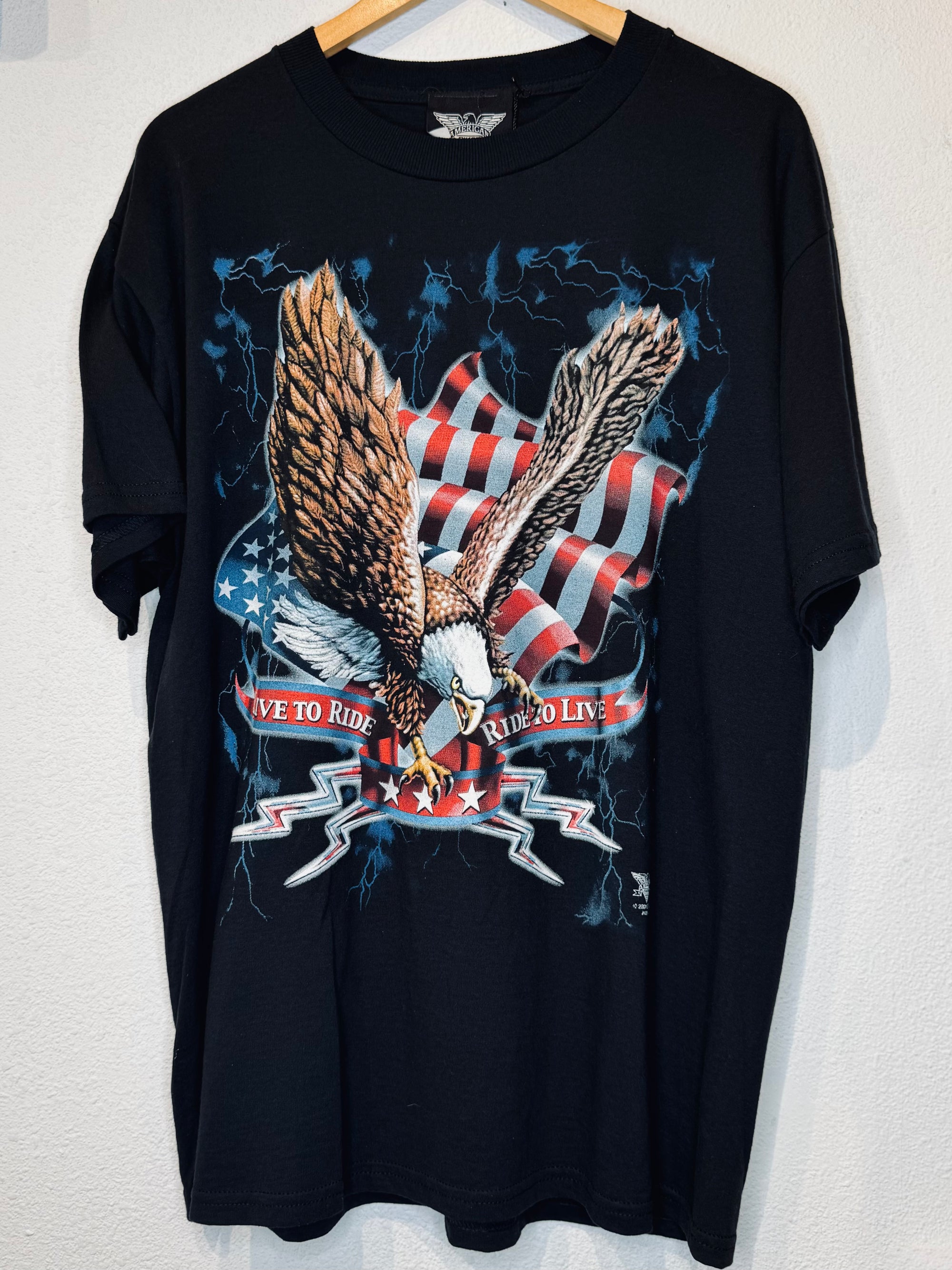 Live to Ride Vintage Tee