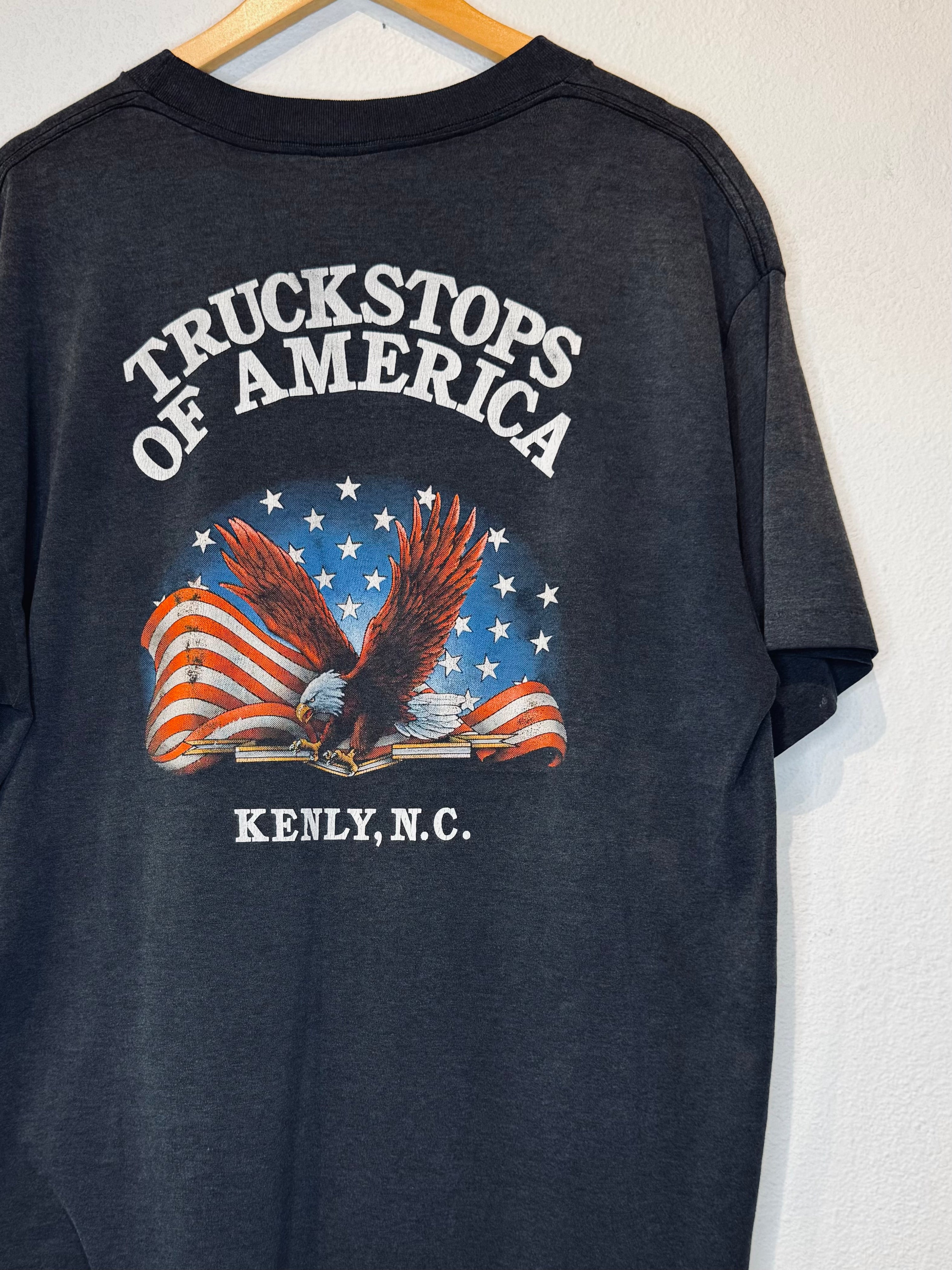 Stay on the Porch Truckers Only Vintage Tee