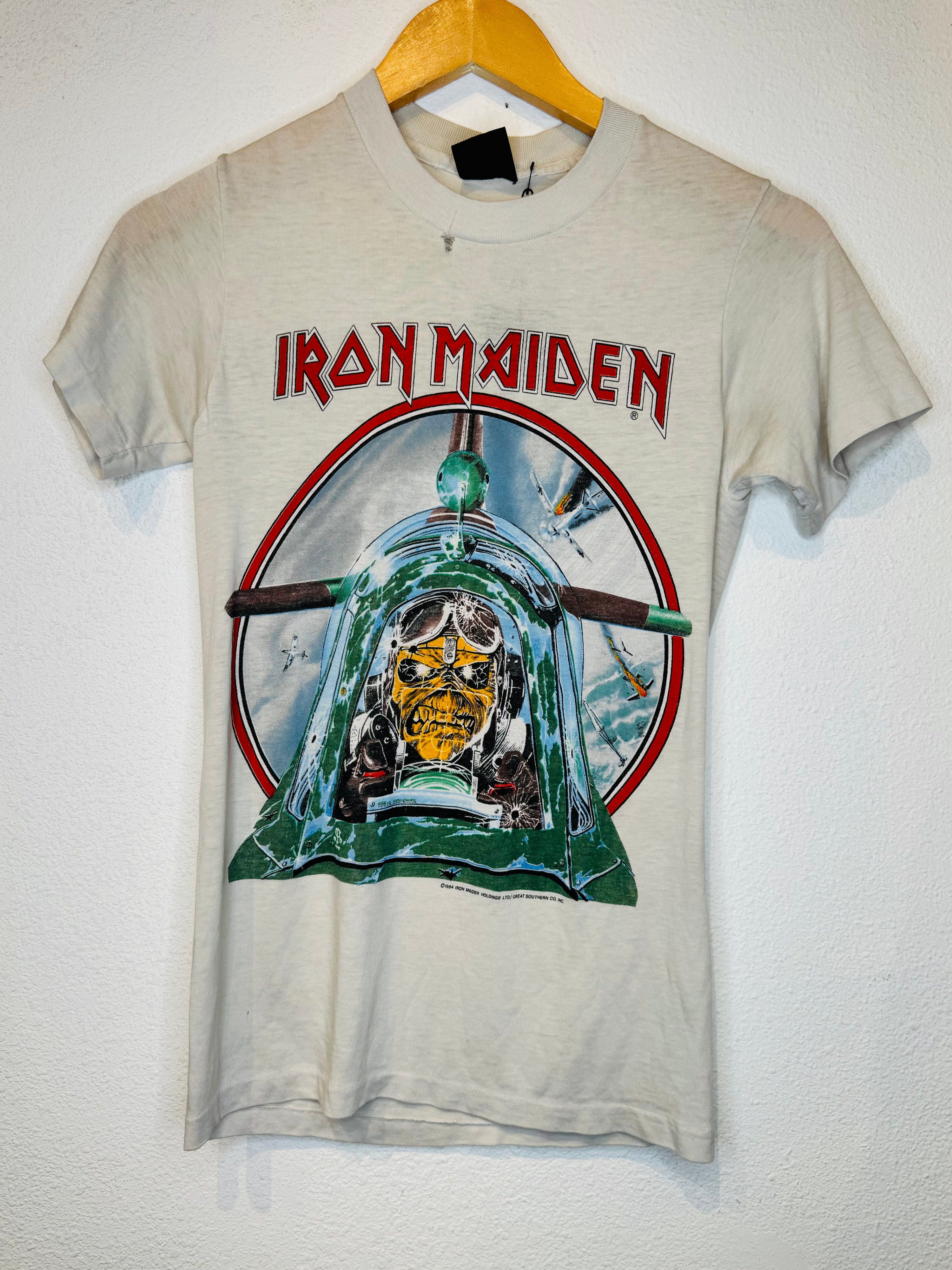 '84 Aces High Iron Maiden Vintage Tee